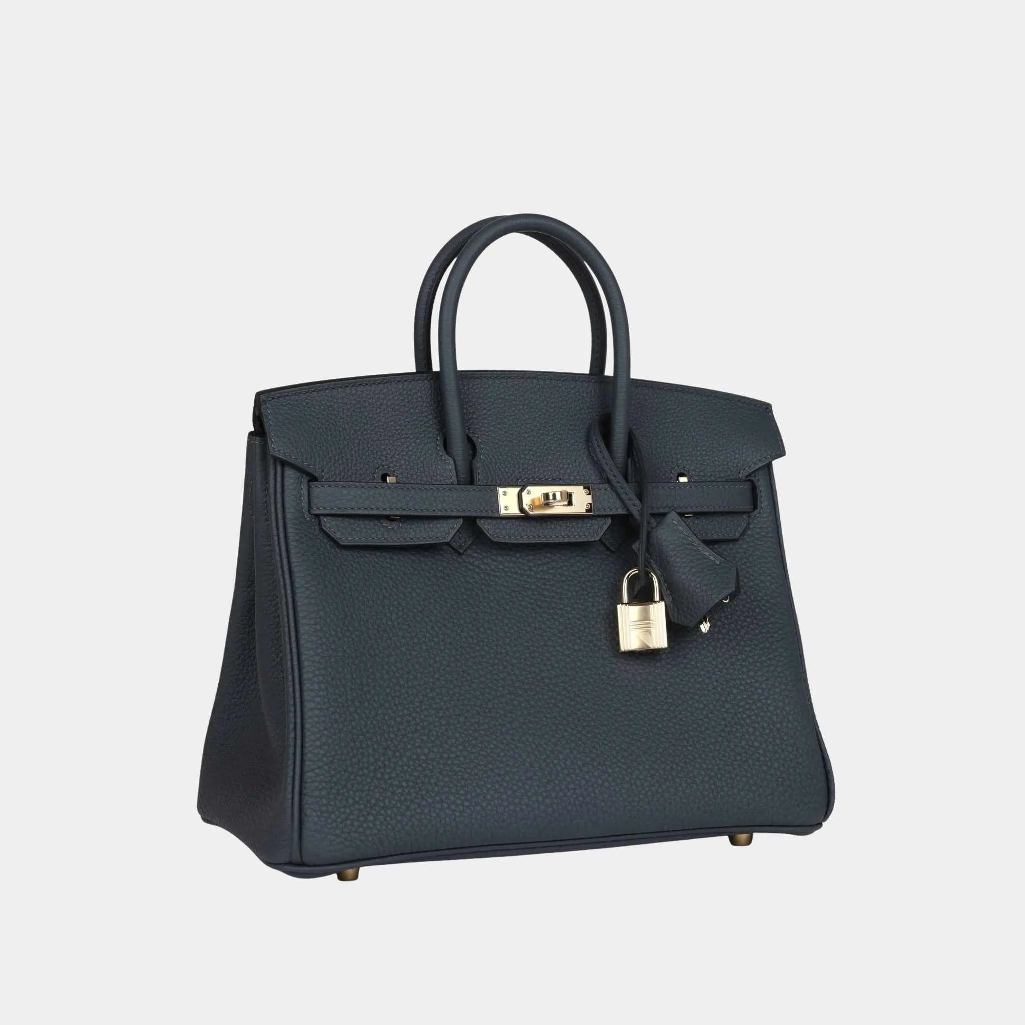 Birkin 25 Togo Gris Misty PBHW