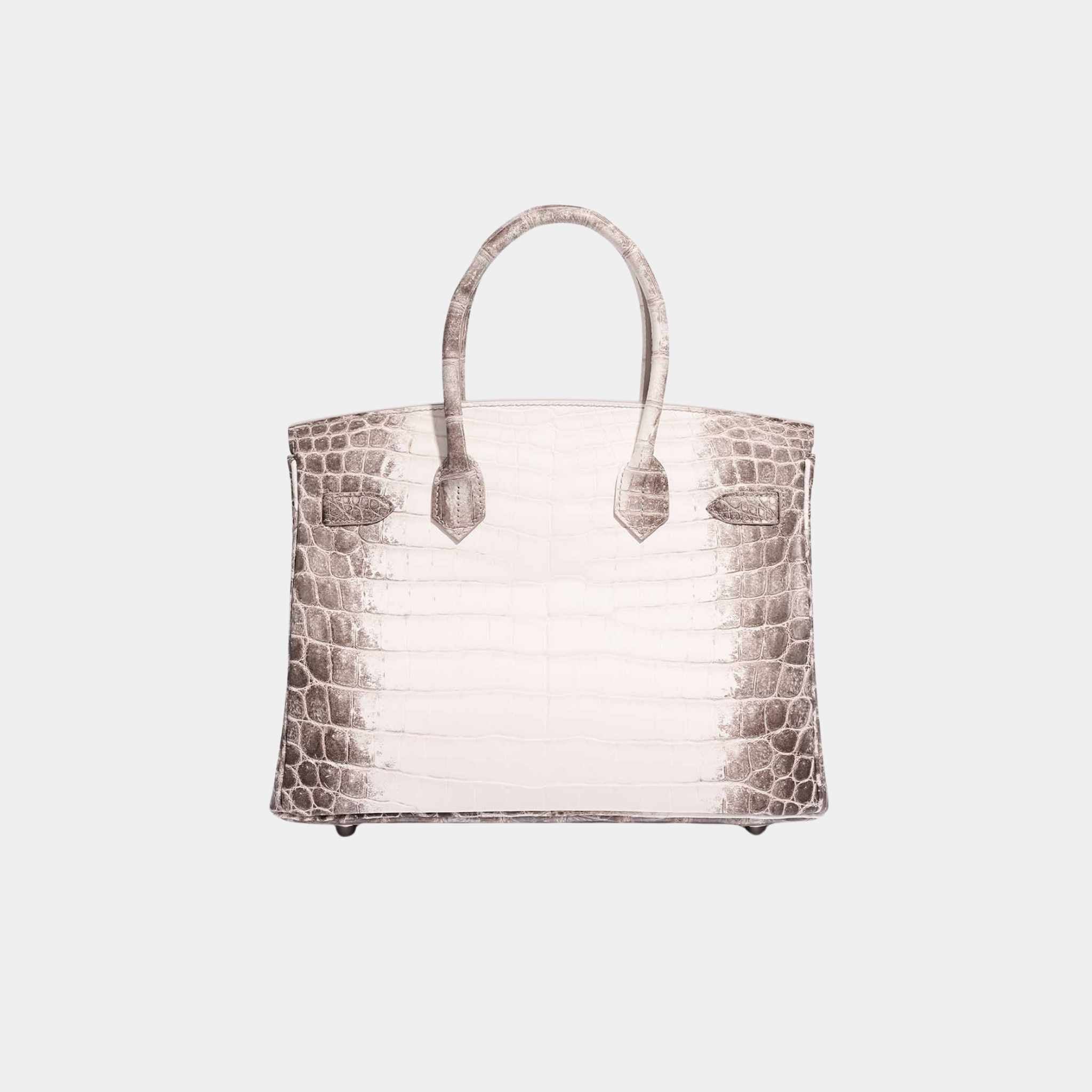 Birkin 30 Matte Alligator Himalaya Blanc PHW