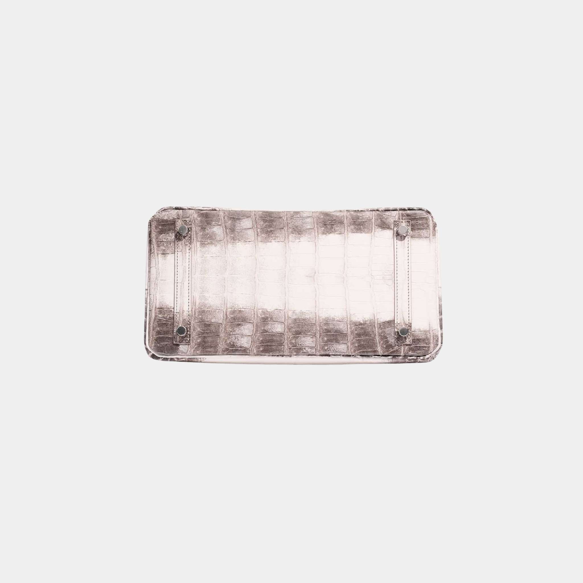 Birkin 30 Matte Alligator Himalaya Blanc PHW