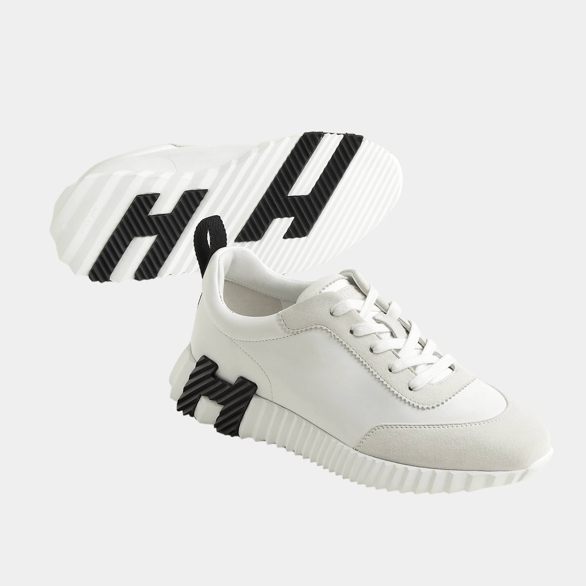 Bouncing Sneaker Calfskin and Suede Women