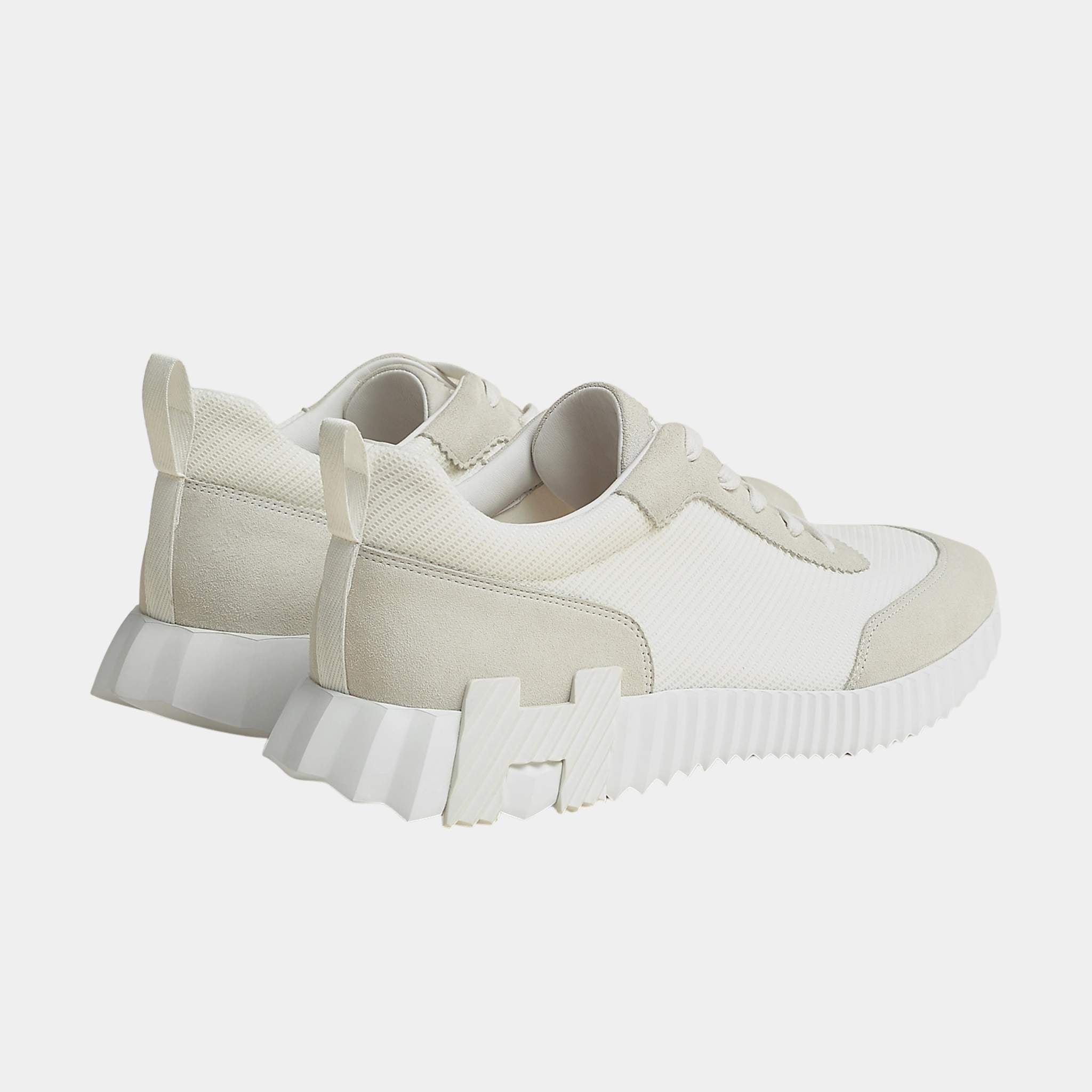 Bouncing Sneaker in Technical Mesh and Suede Men