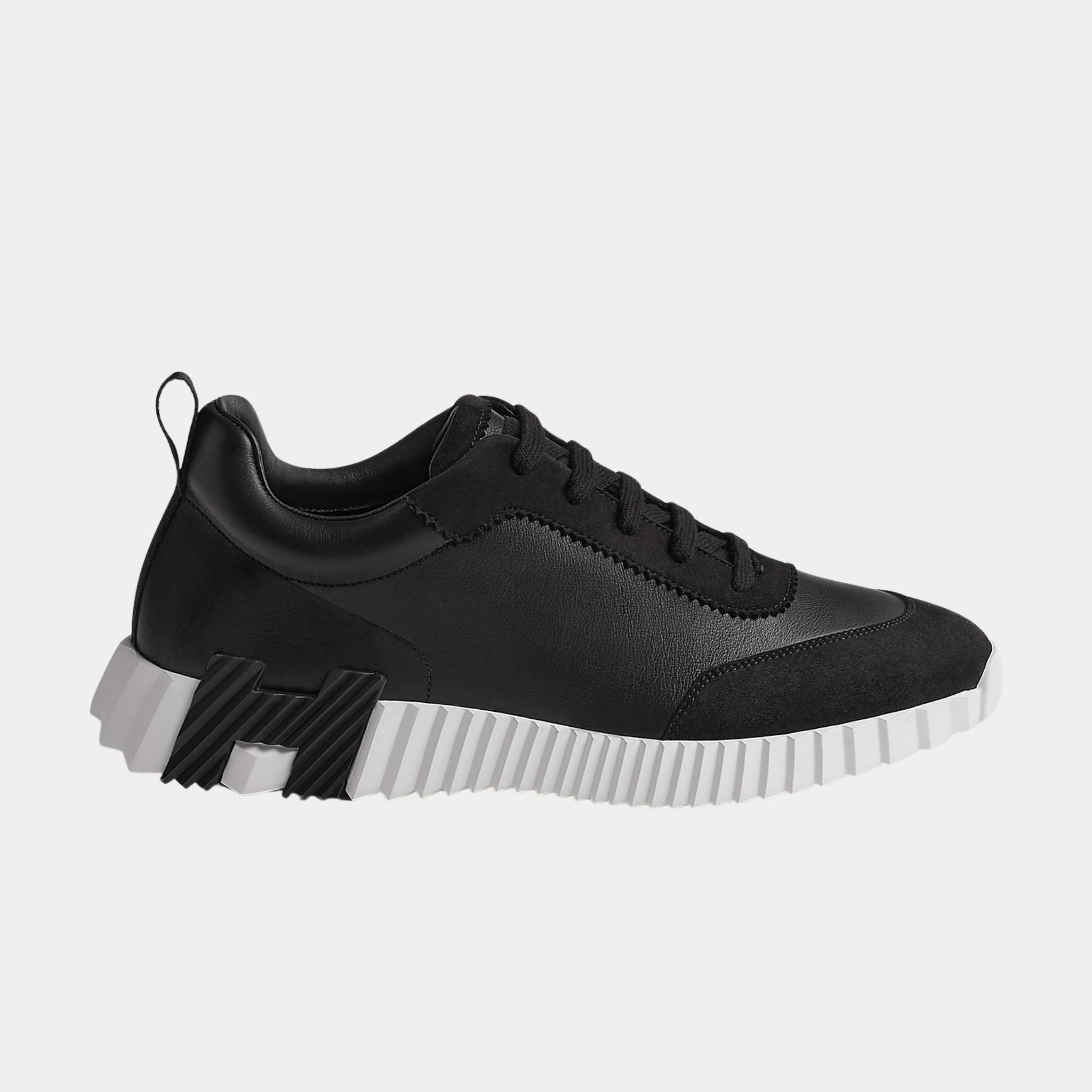 Bouncing Sneaker Suede Toe Cap Calfskin Men