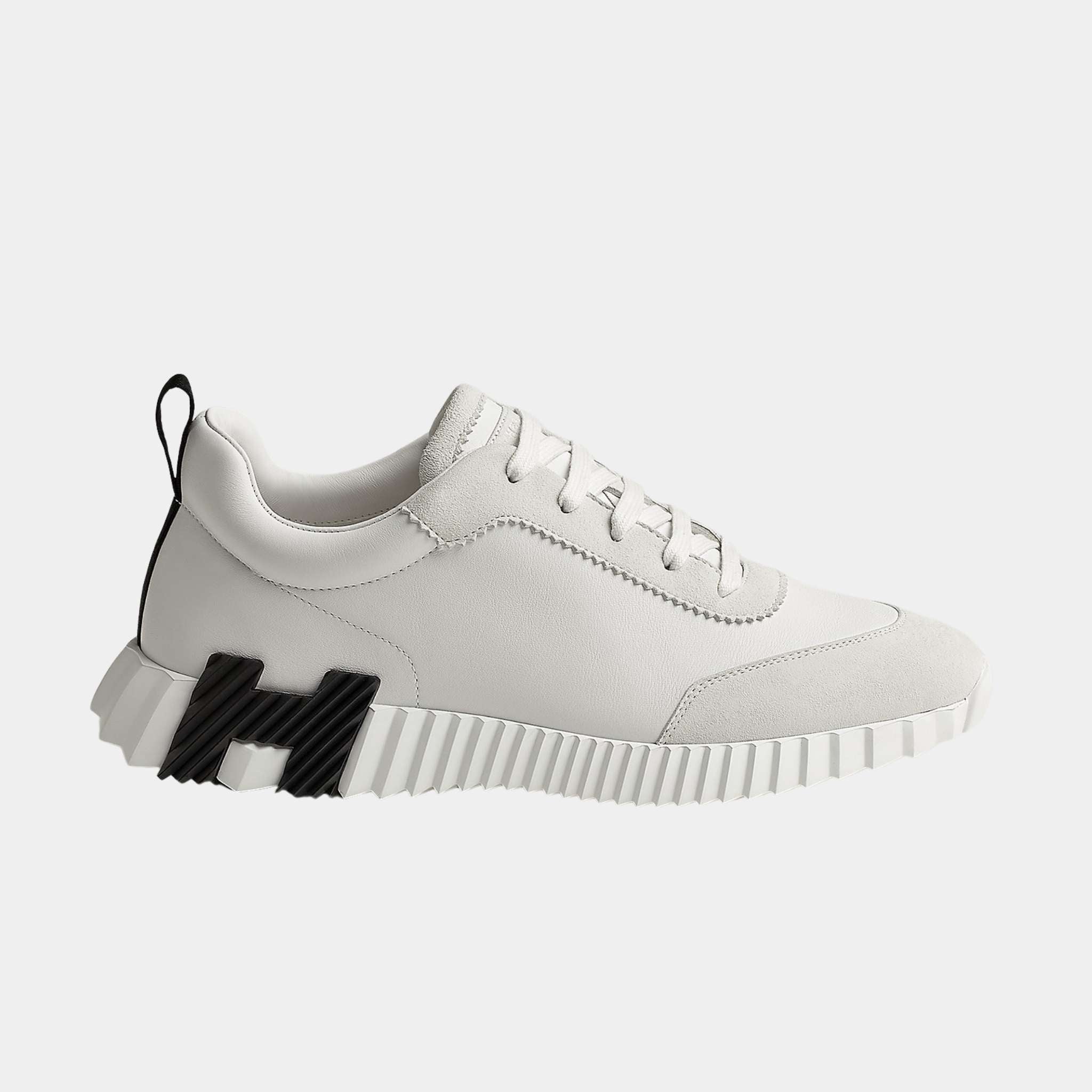 Bouncing Sneaker Suede Toe Cap Calfskin Men