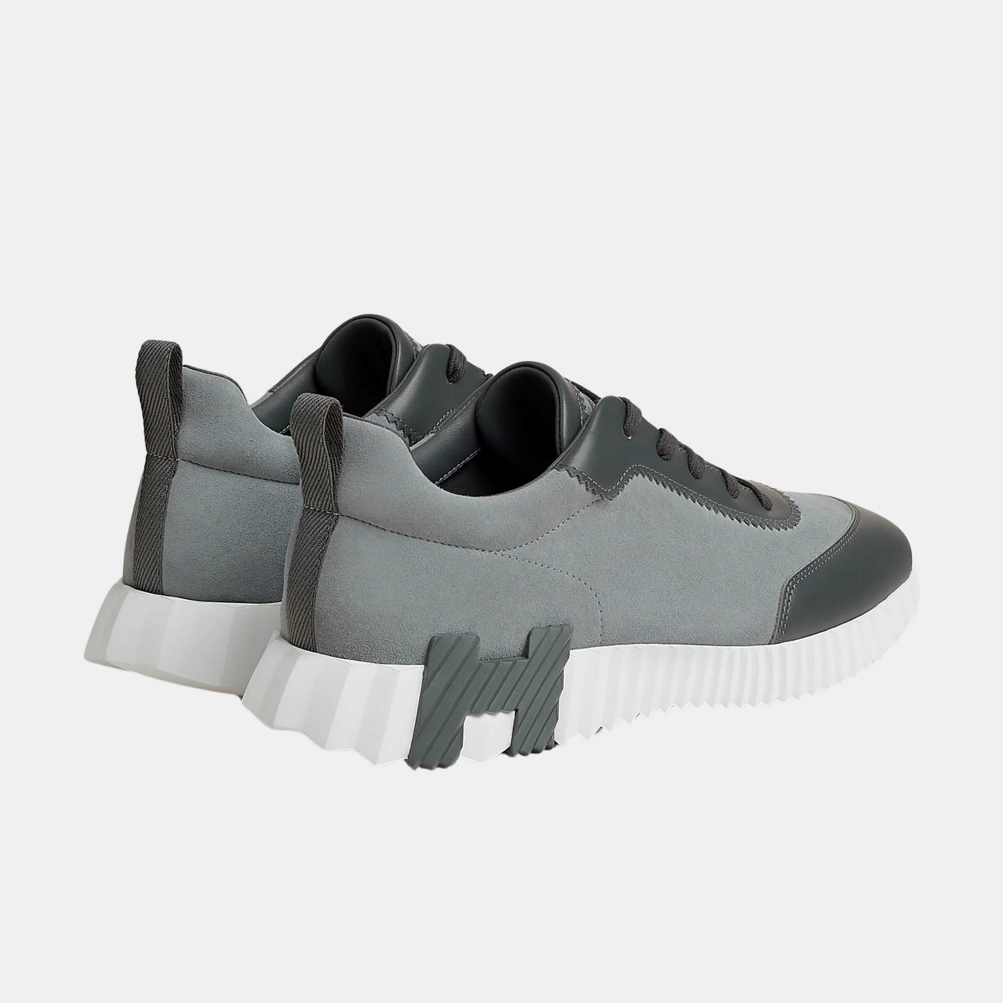 Bouncing Sneaker in Suede and Calfskin Men
