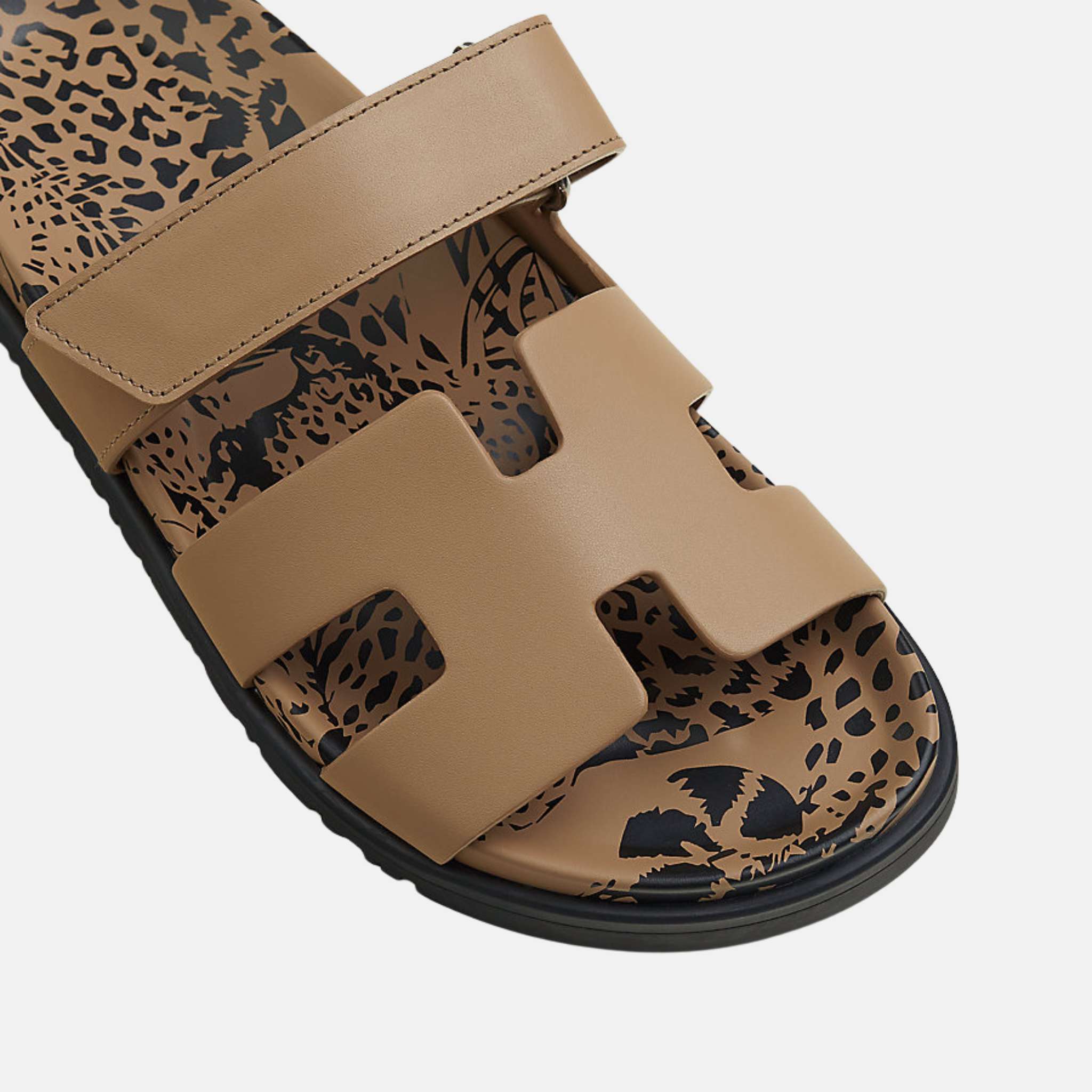 Chypre Sandal Calfskin Print Sole Women