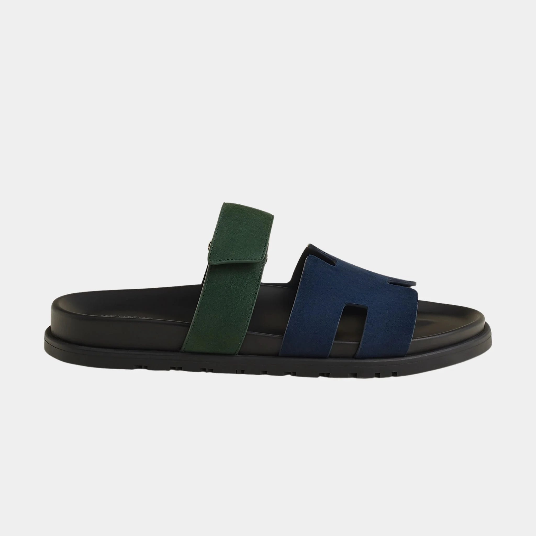 Chypre Sandals Two Tone Suede Goatskin Men