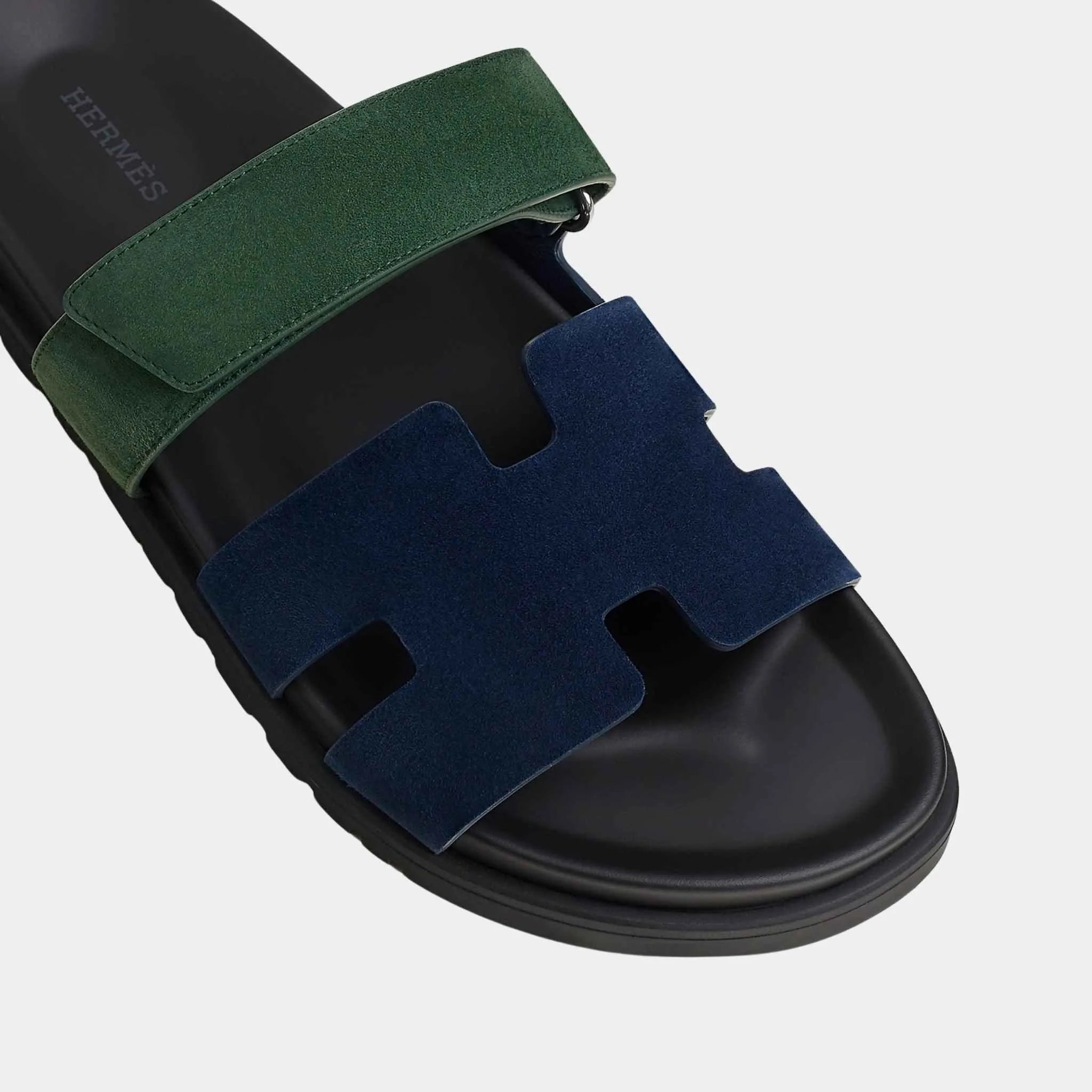 Chypre Sandals Two Tone Suede Goatskin Men