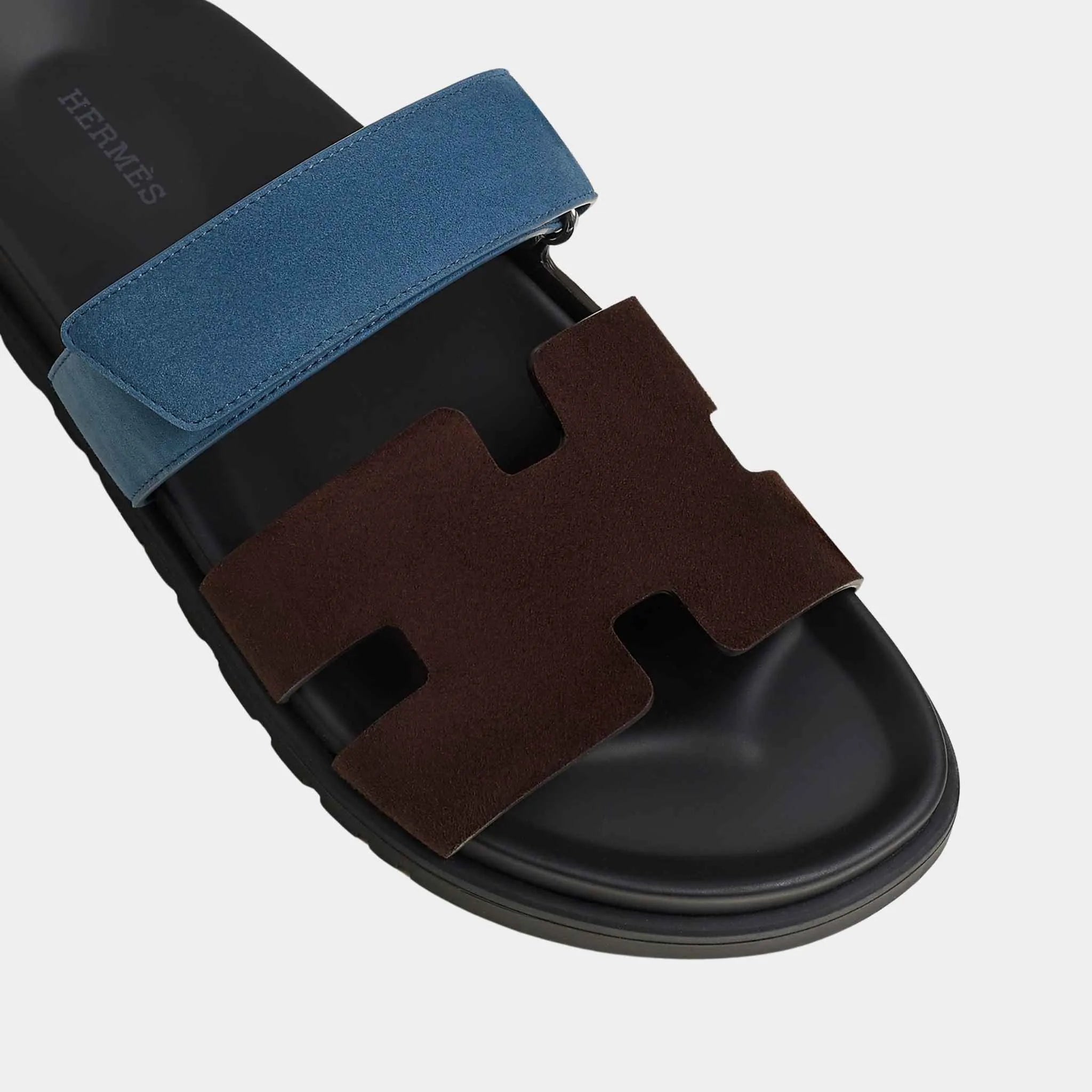 Chypre Sandals Two Tone Suede Goatskin Men