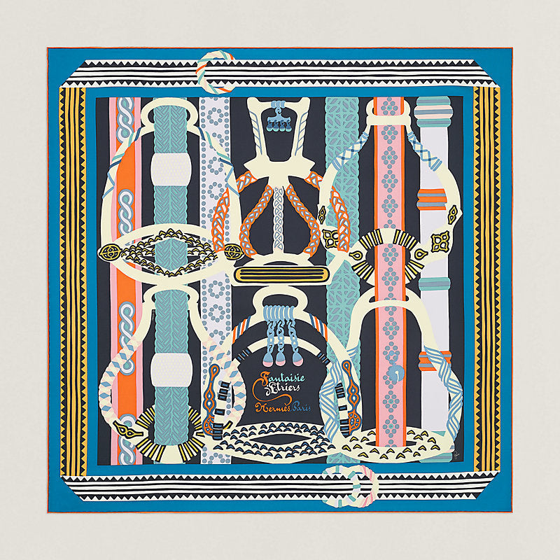 Fantaisie d Etriers scarf 90