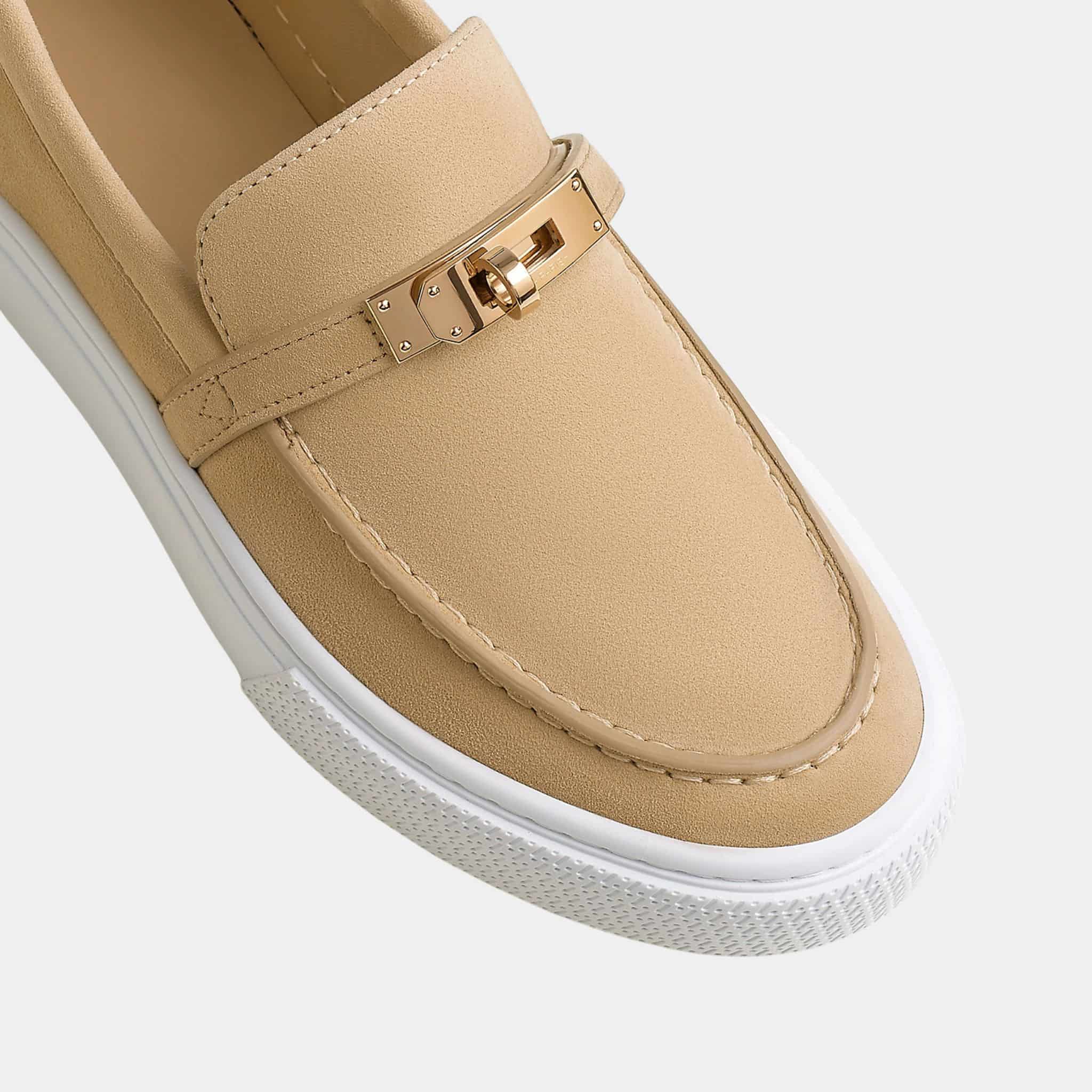 Game Slip On Sneaker in Suede Goatskin