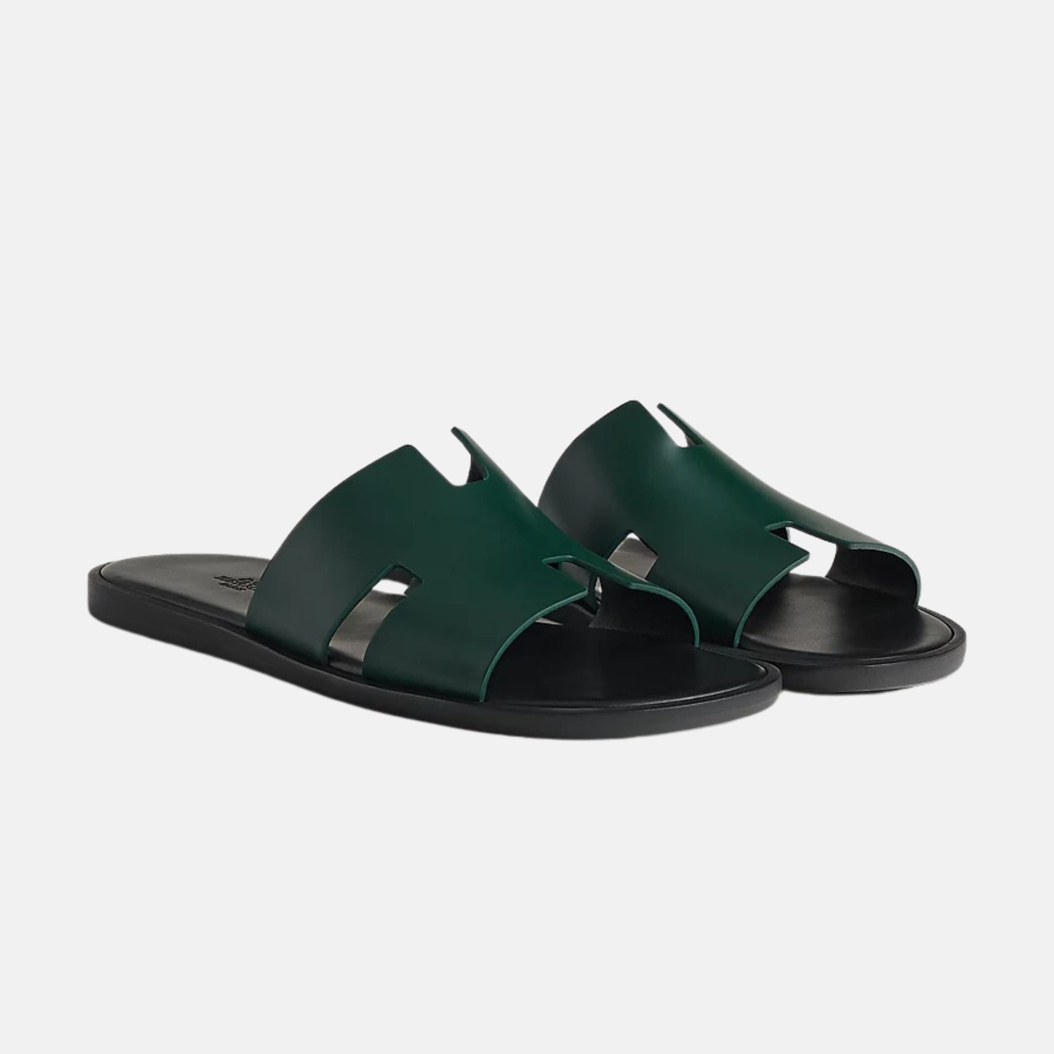 Izmir Sandal In Glazed Calfskin