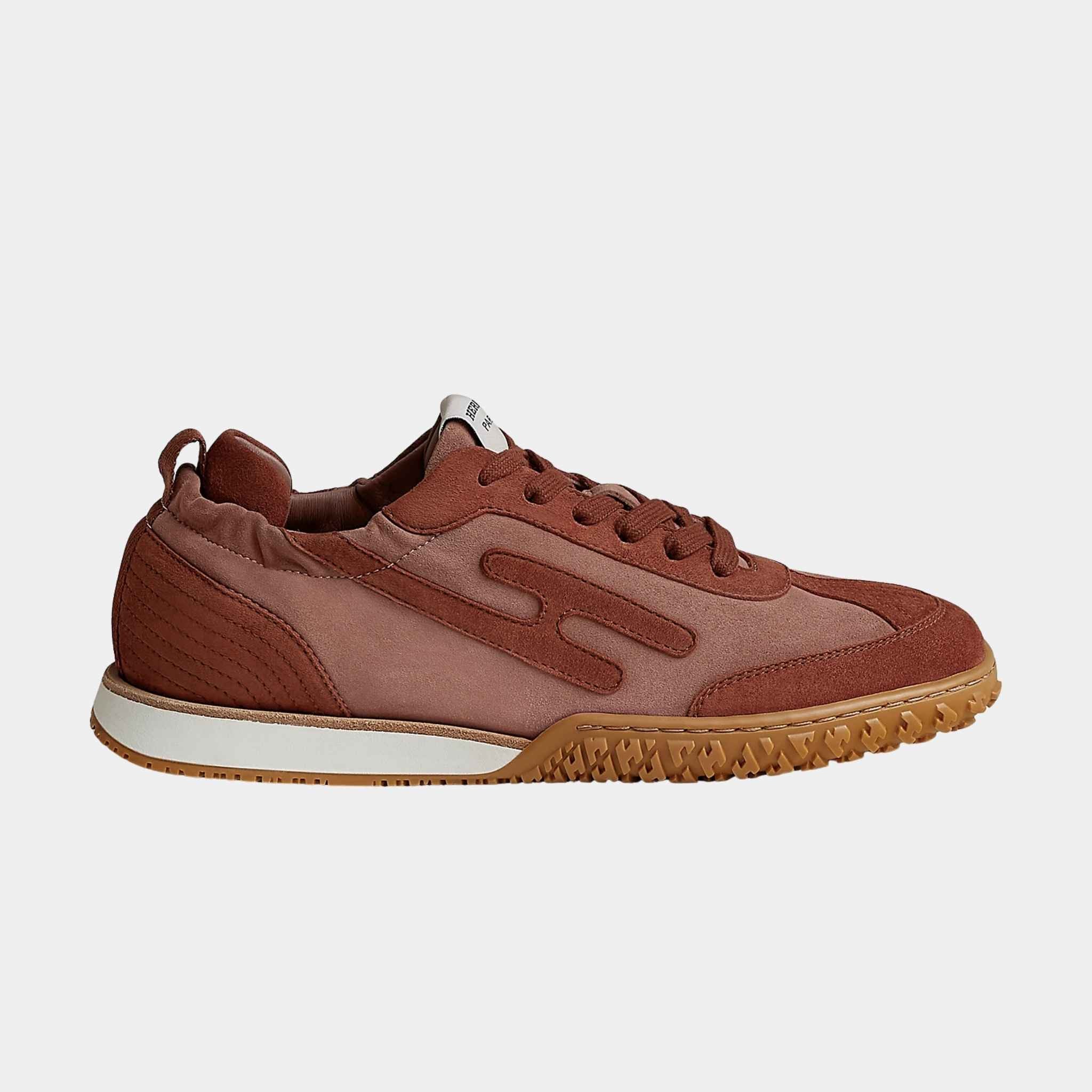 Jet Sneaker in Suede Goatskin