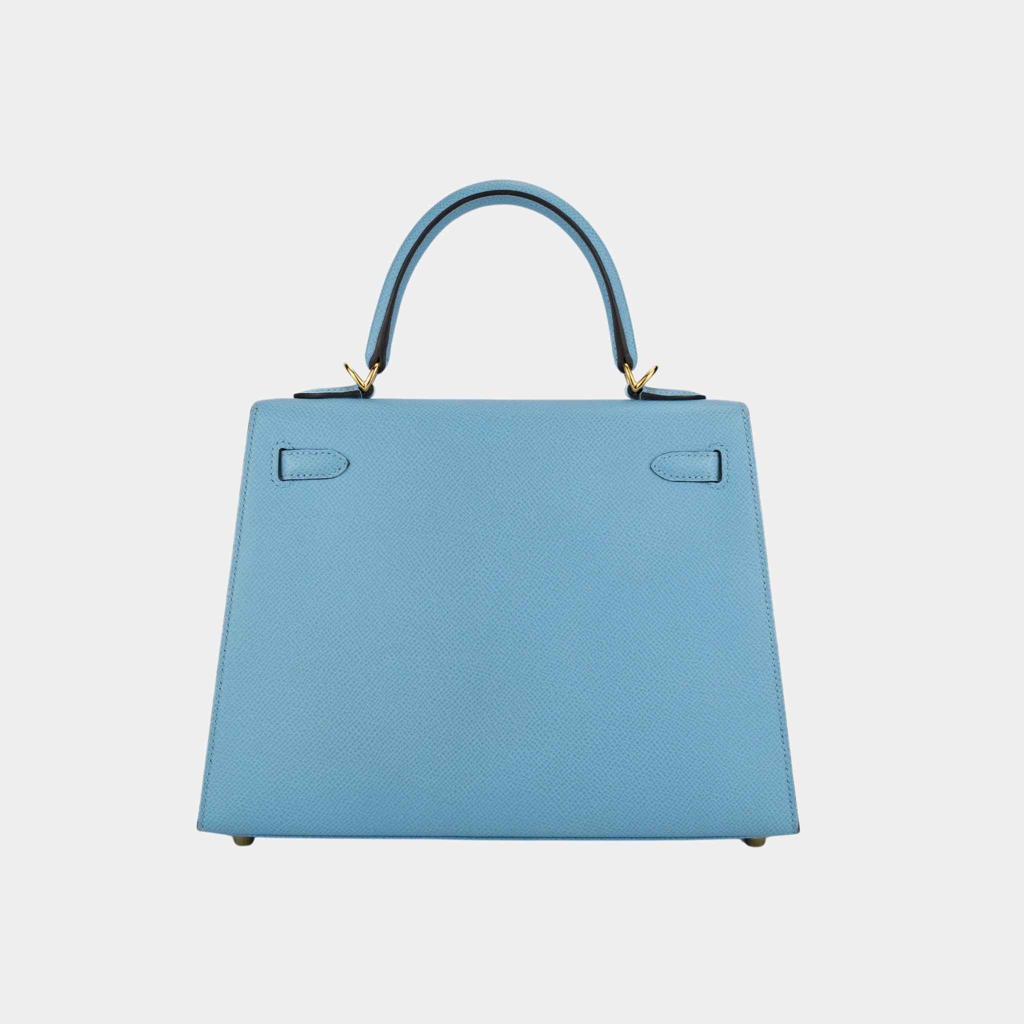 Kelly 25 Epsom Bleu Celeste GHW