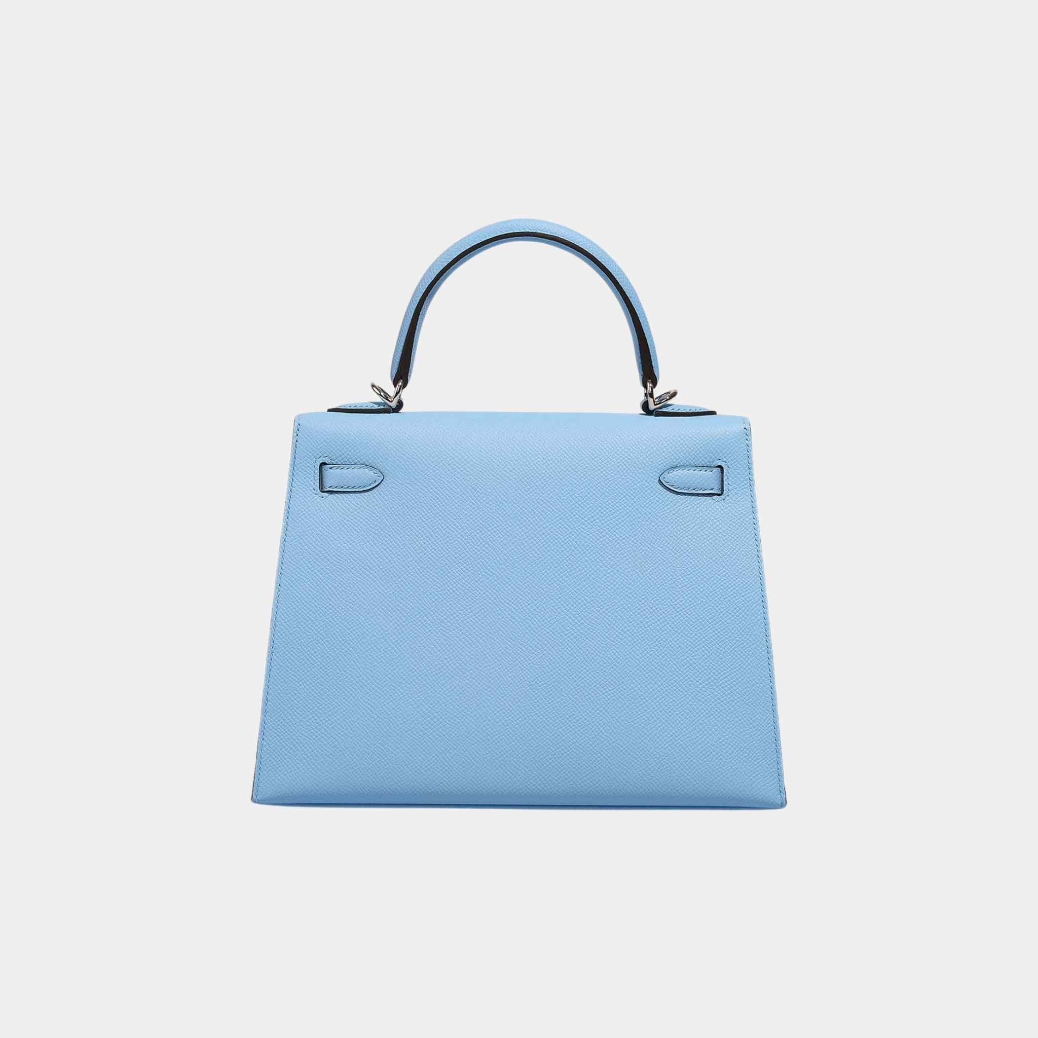 Kelly 25 Epsom Bleu Celeste PHW