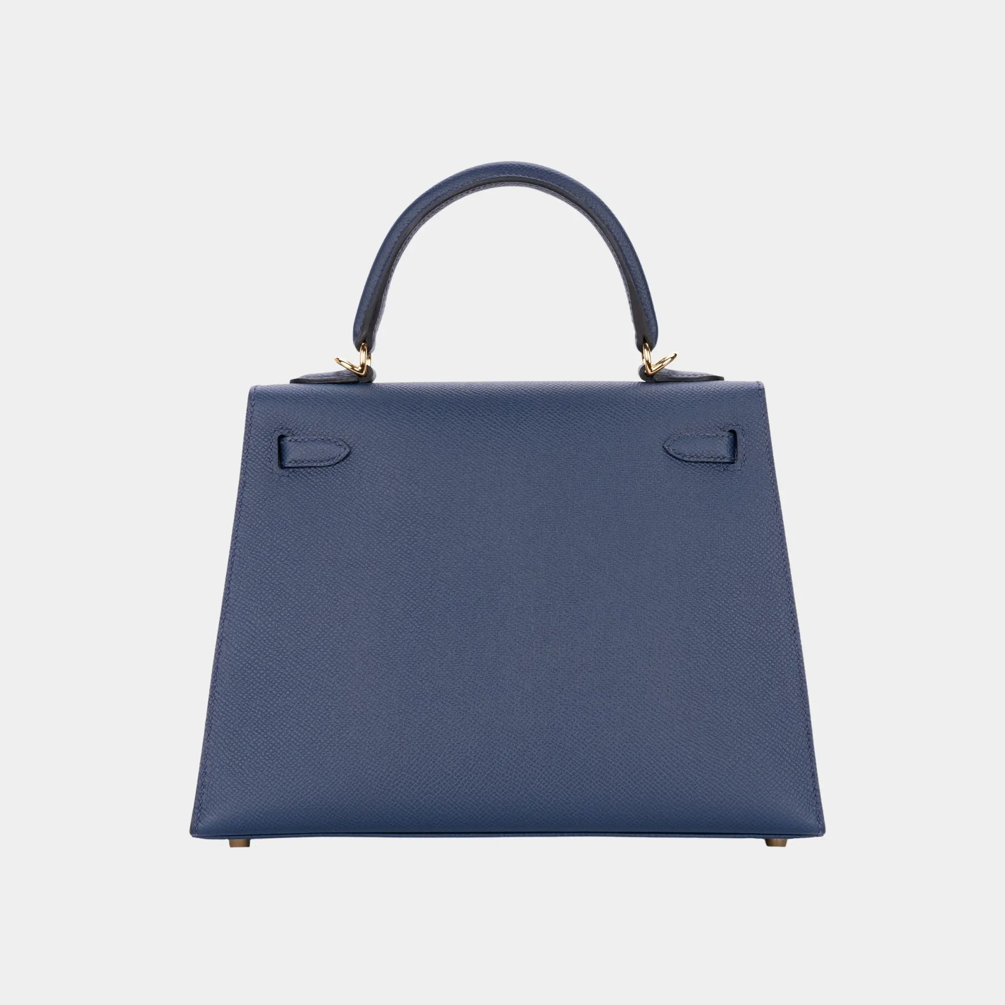 Kelly 25 Epsom Bleu Navy GHW
