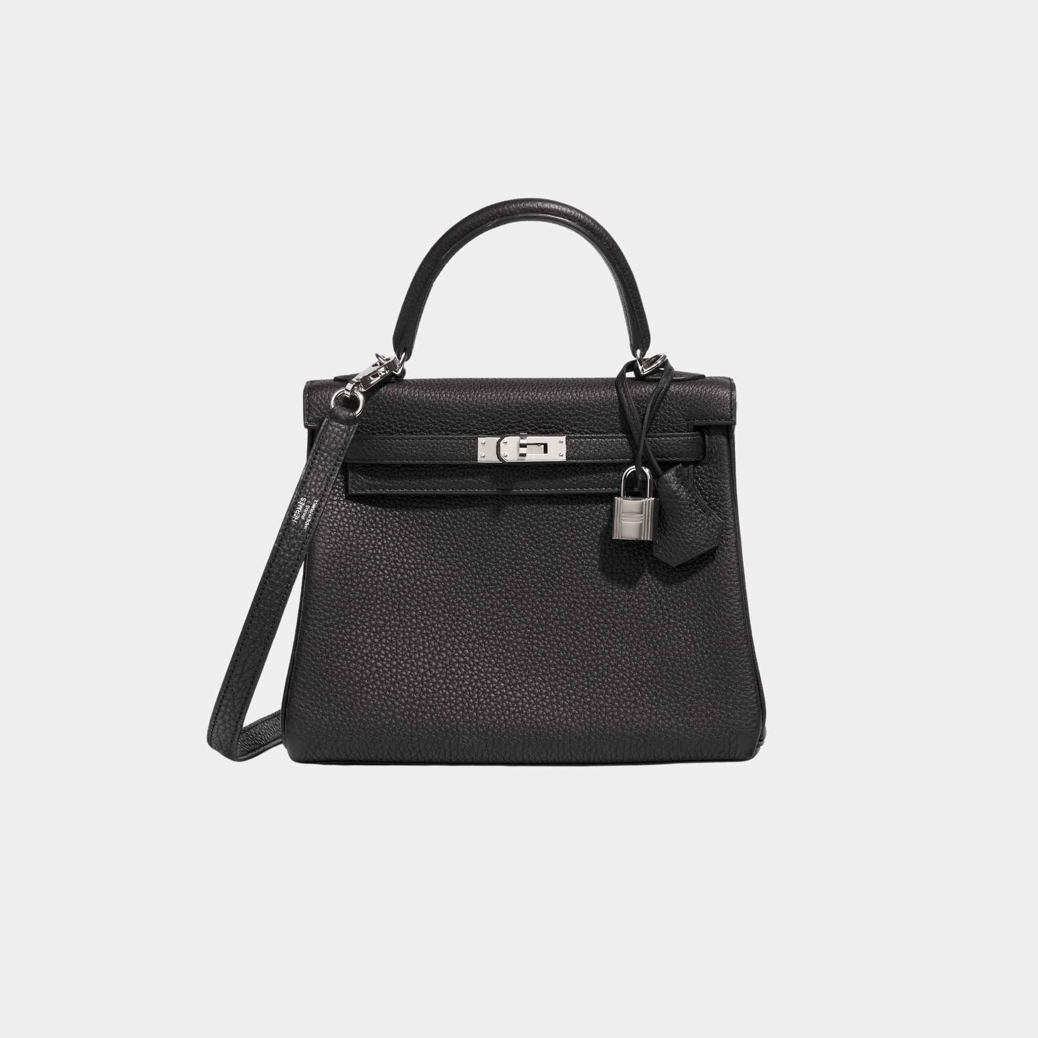 Kelly 25 Togo Black PHW