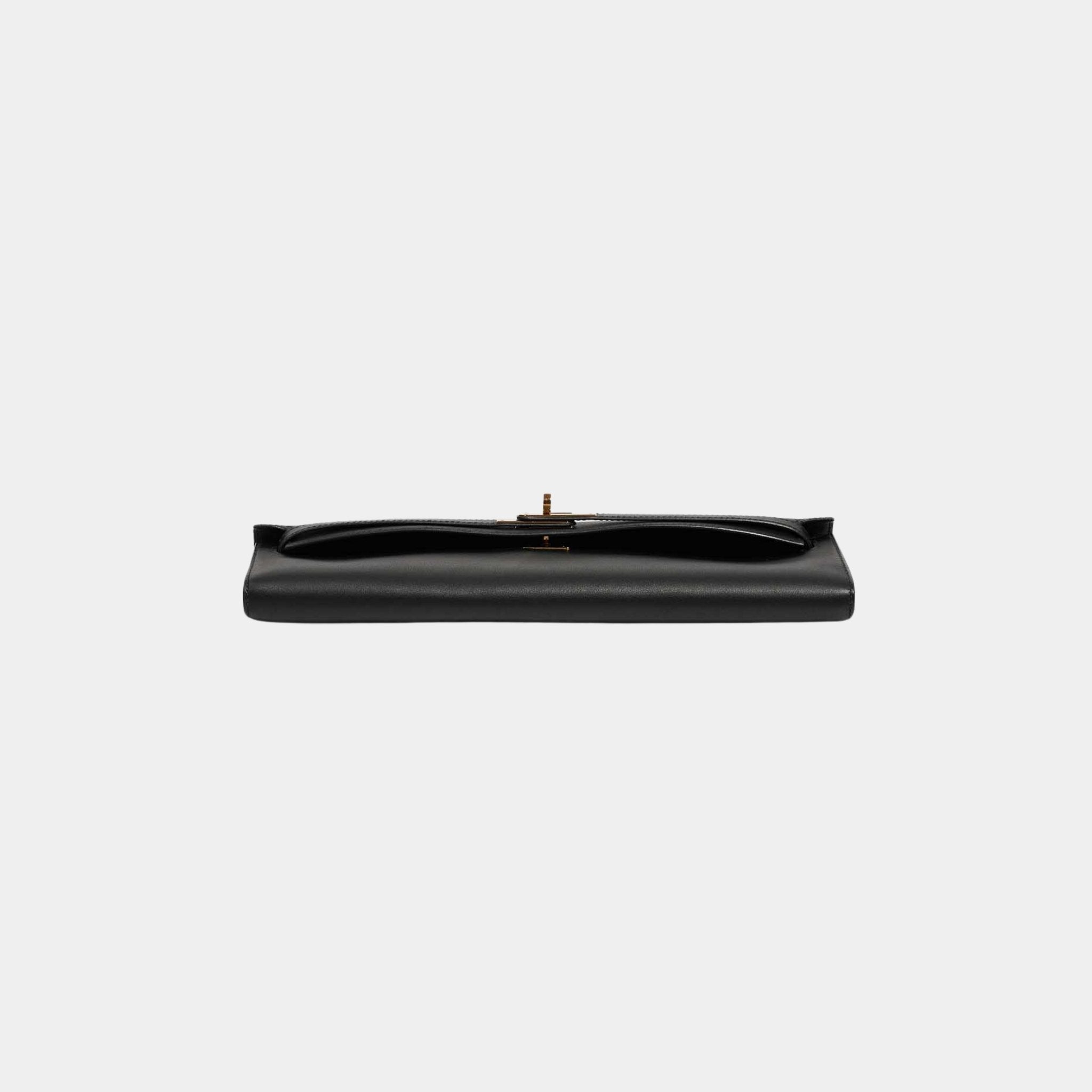 Kelly Cut Clutch Swift Black