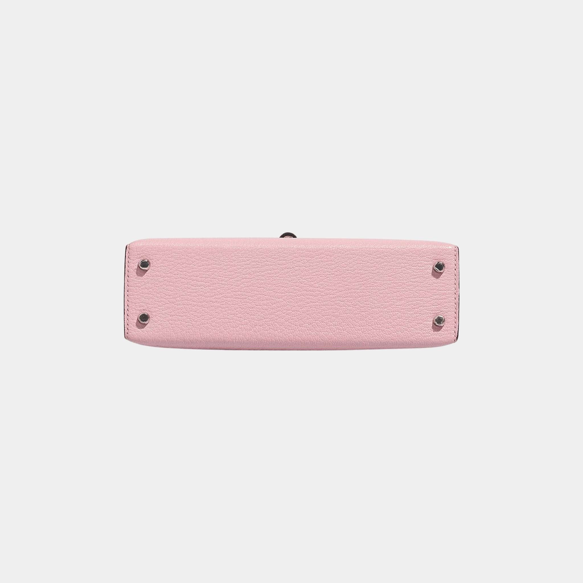 Kelly Mini Chevre Rose Sakura PHW