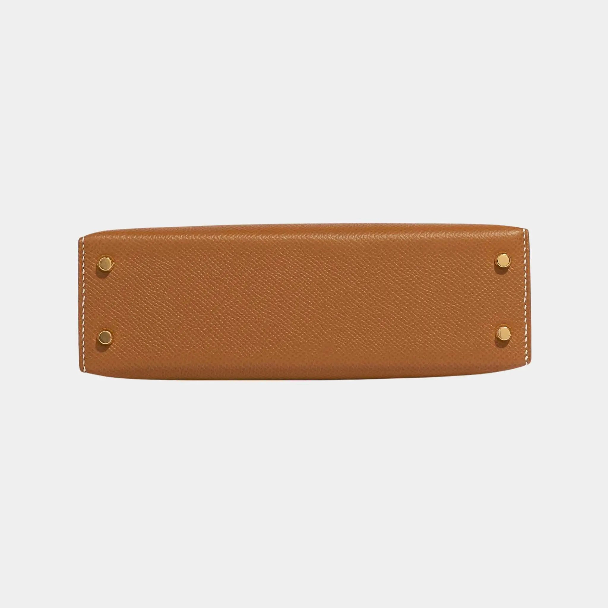 Kelly Mini Epsom Gold GHW