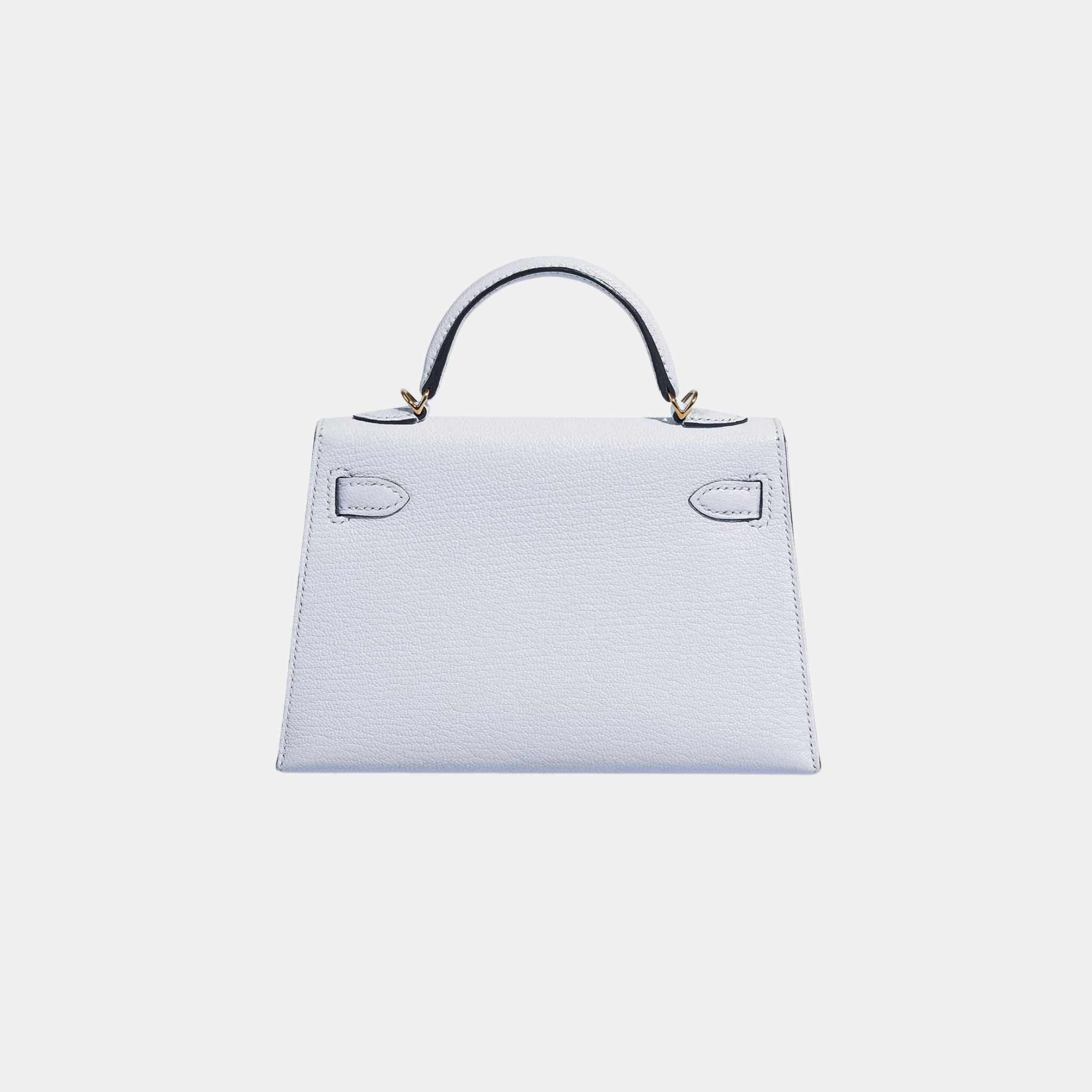 Kelly Mini II 20 Chevre Mysore Blue Brume