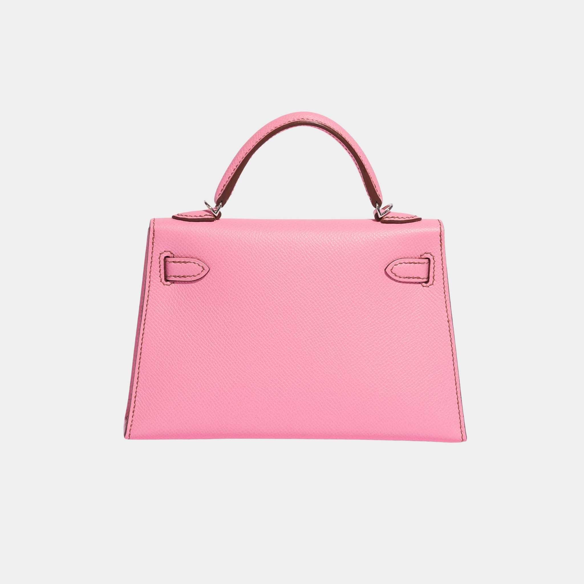 Kelly Mini Epsom 5P Bubblegum PHW