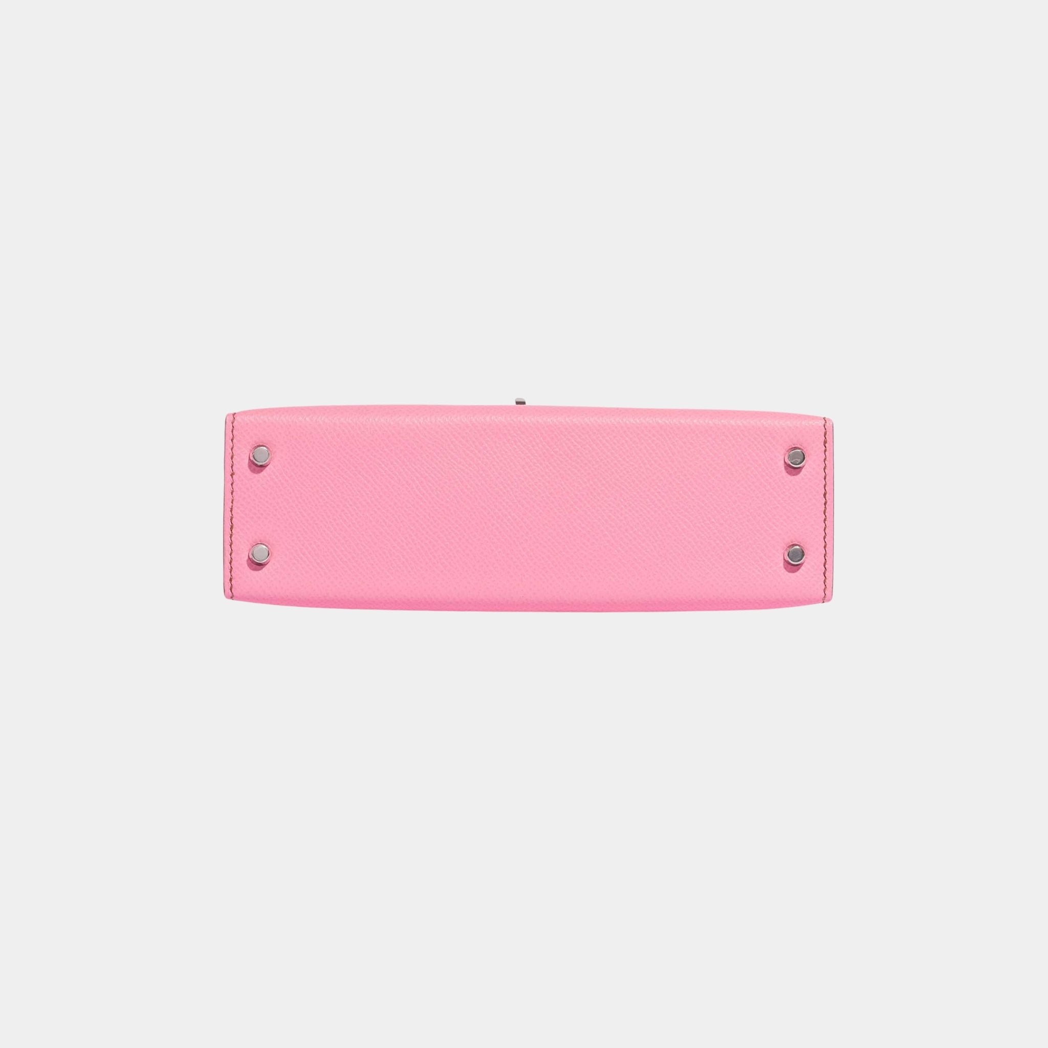 Kelly Mini Epsom 5P Bubblegum PHW