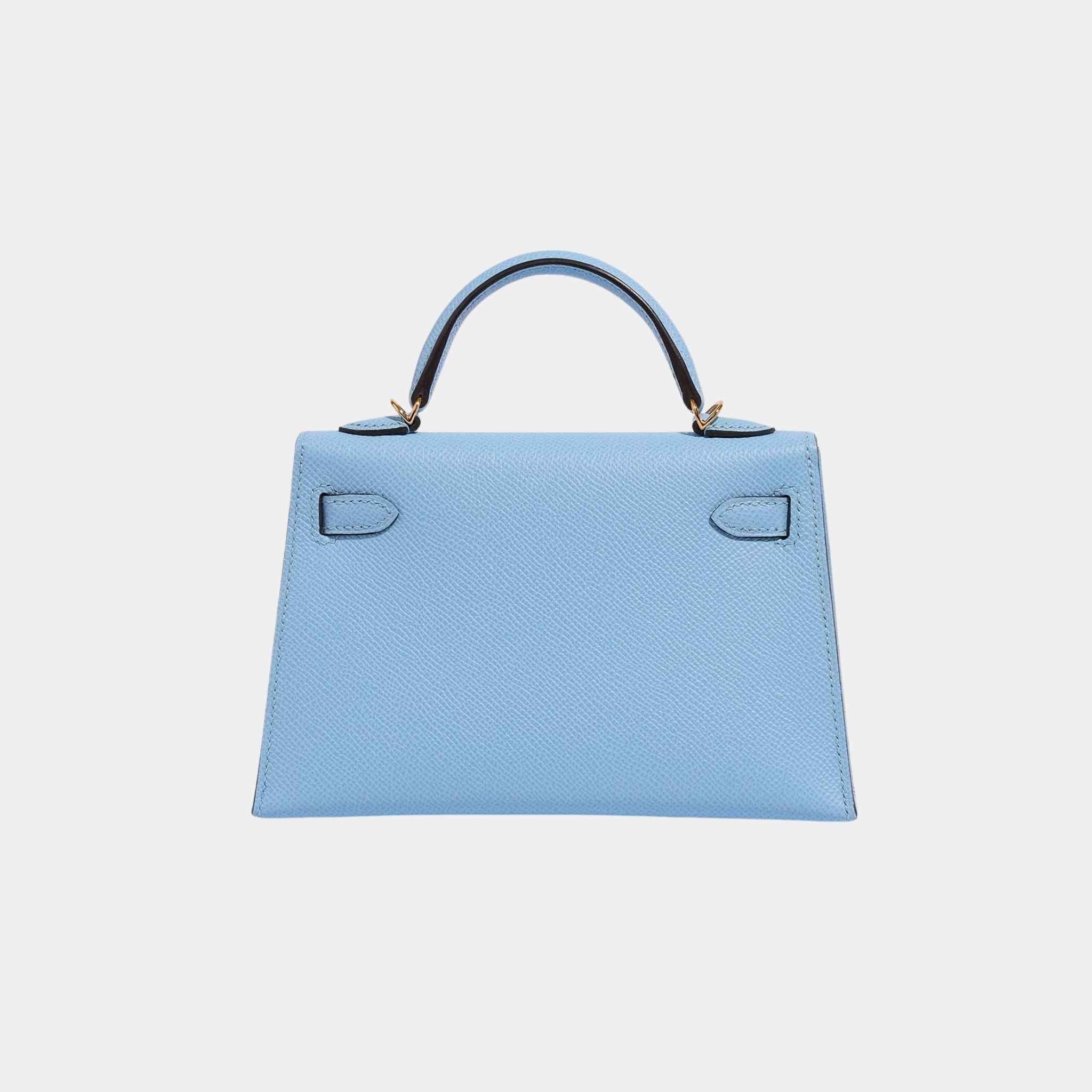 Kelly Mini II 20 Epsom Blue Celeste GHW