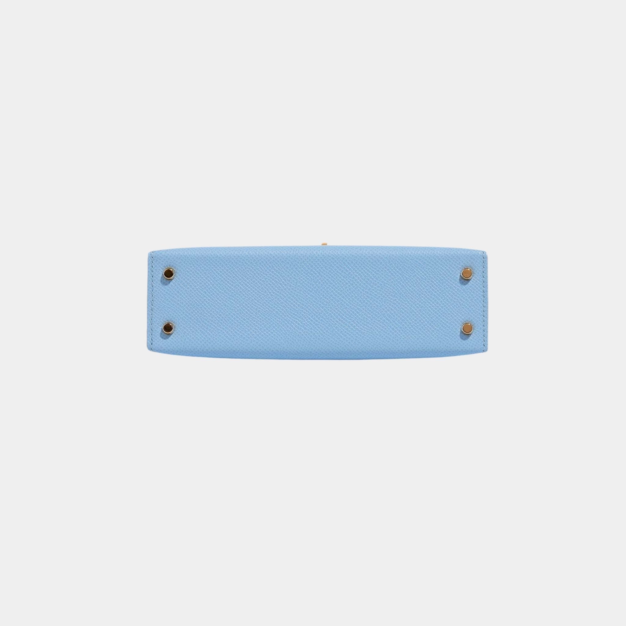 Kelly Mini II 20 Epsom Blue Celeste GHW