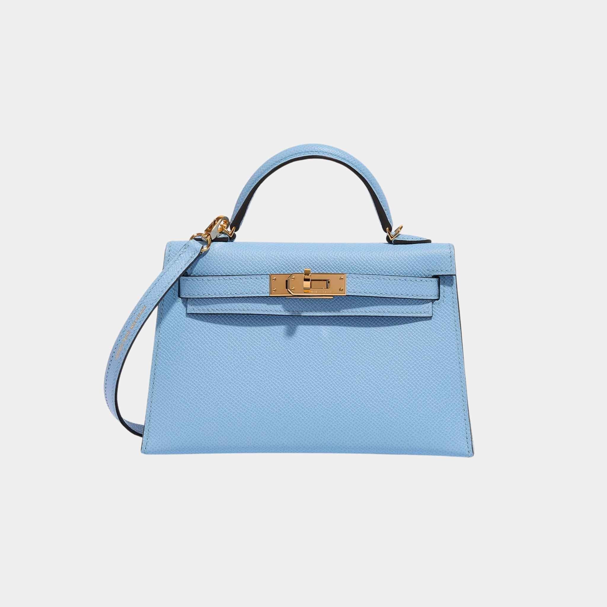 Kelly Mini II 20 Epsom Blue Celeste GHW