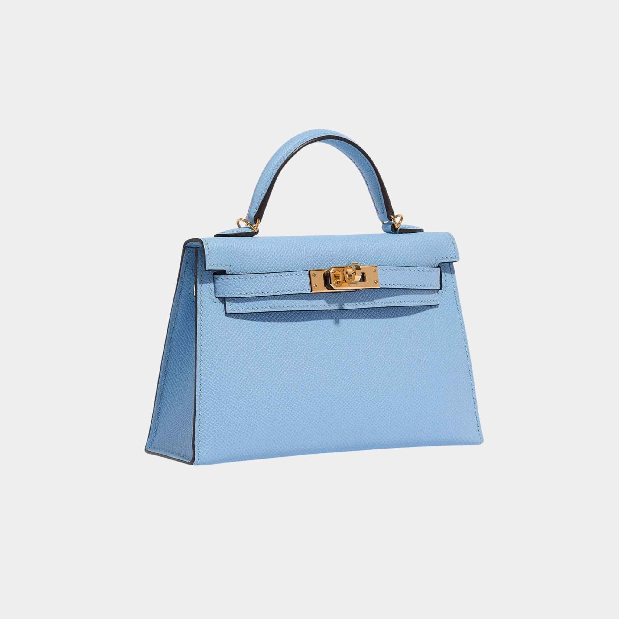 Kelly Mini II 20 Epsom Blue Celeste GHW