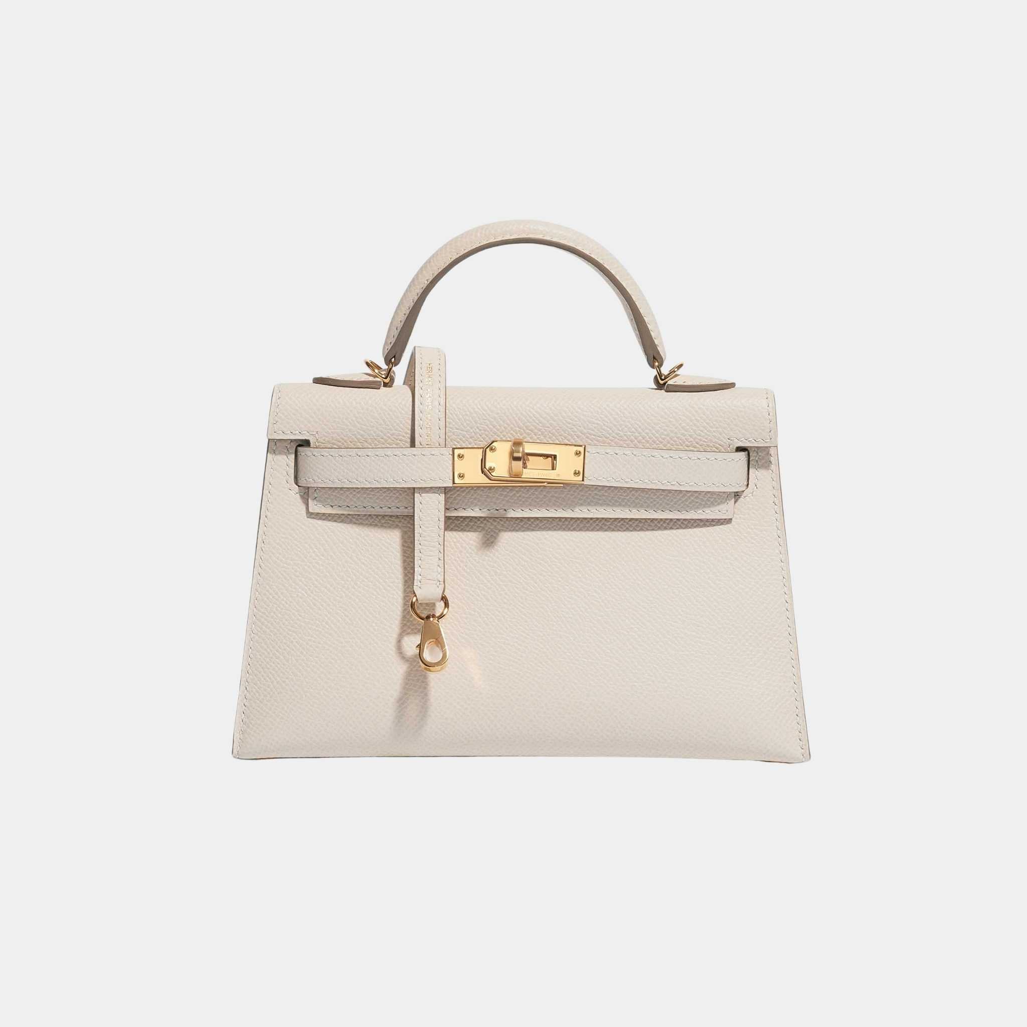 Kelly Mini Epsom Craie