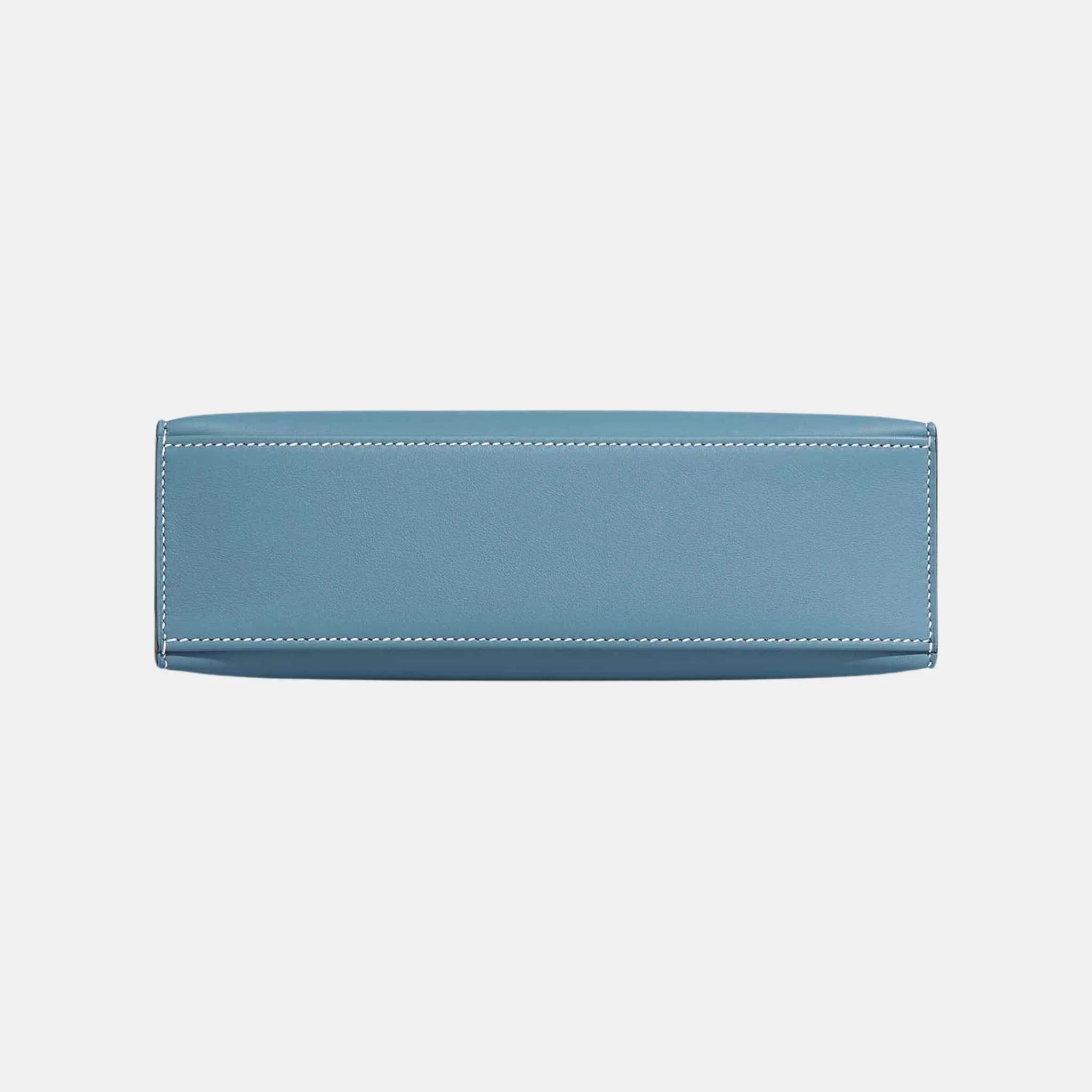 Kelly Pochette Swift Bleu Jean