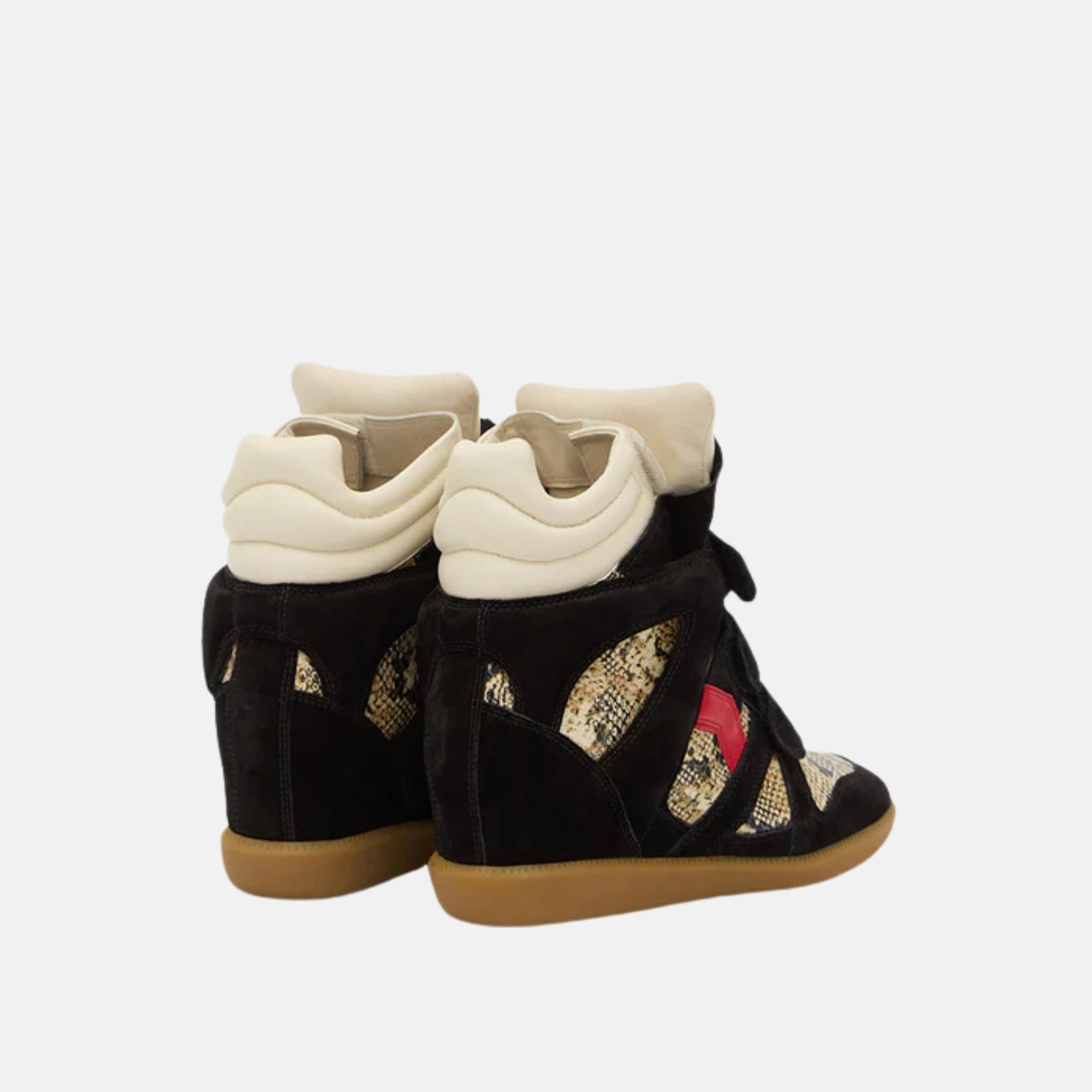 Bekett Wedge Sneakers In Leather