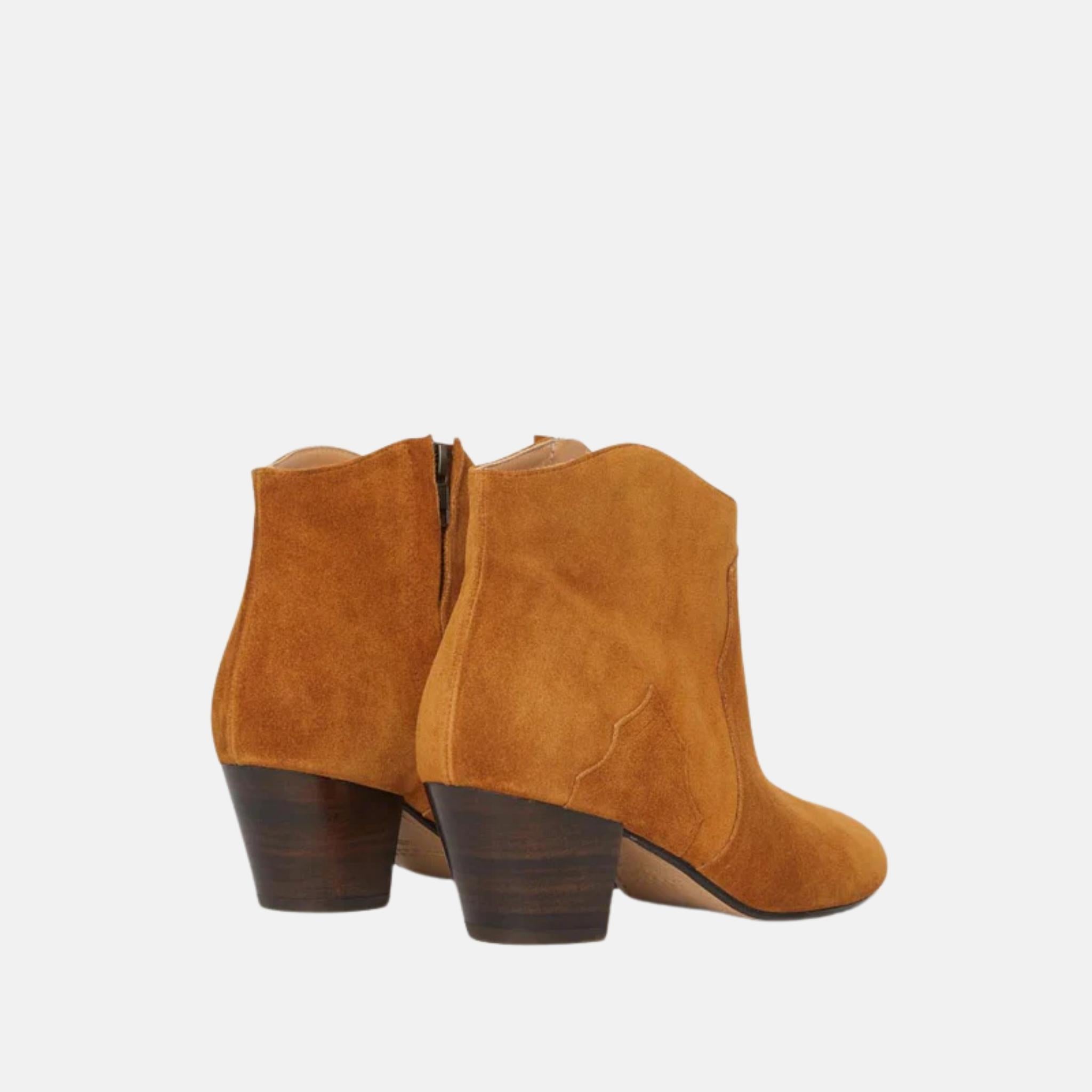 Dicker Boots In Suede Leather