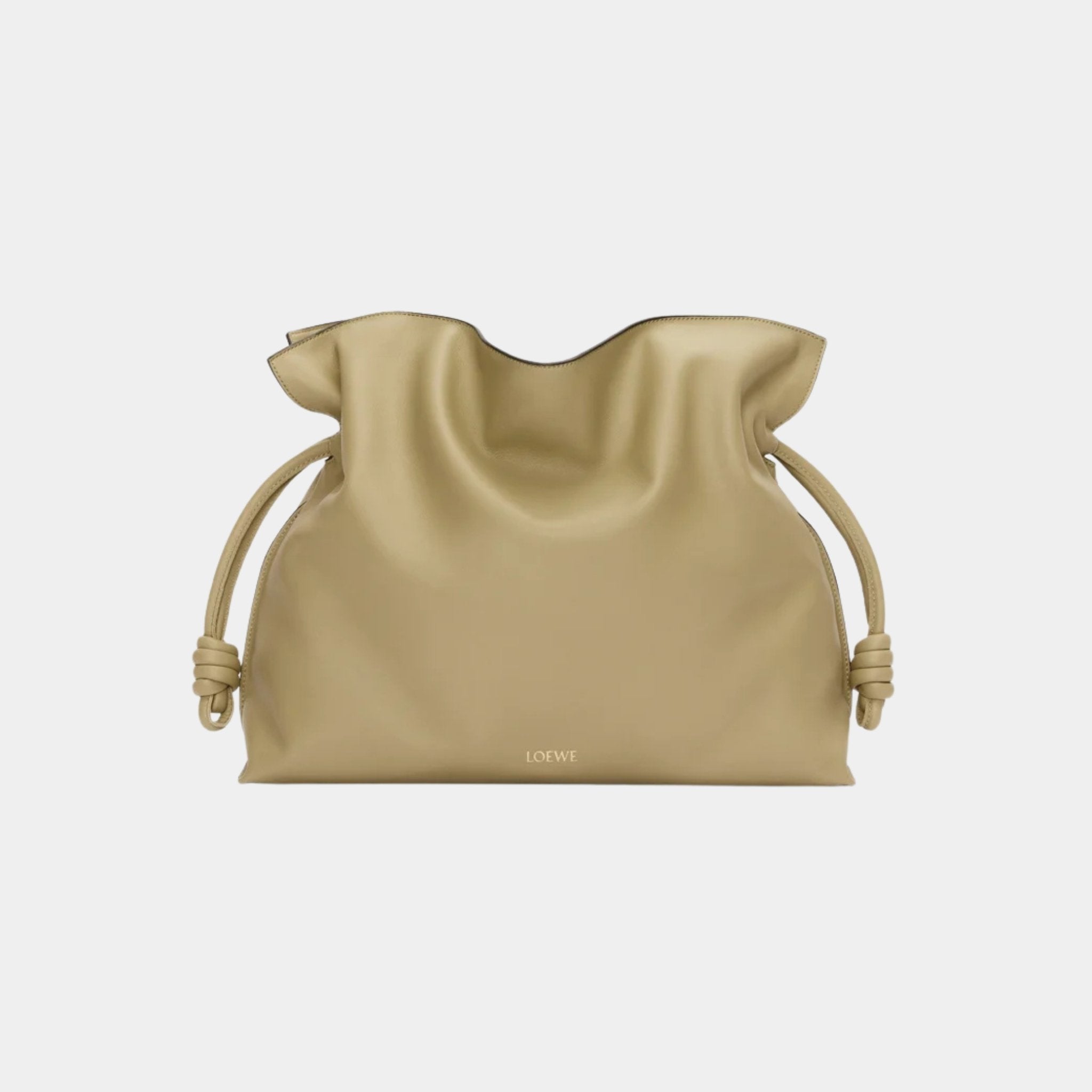 Large Flamenco Clutch Nappa Calf Leather