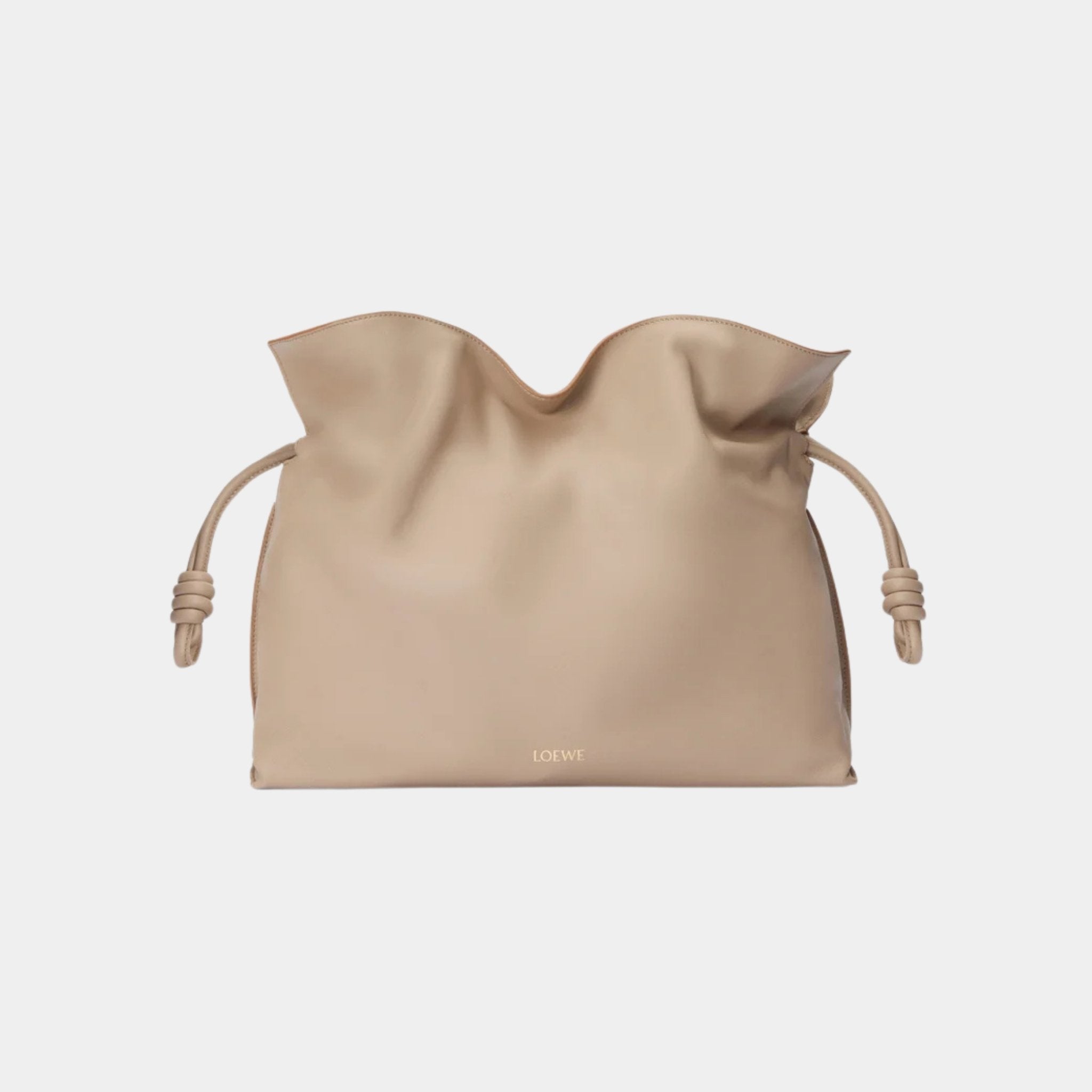 Large Flamenco Clutch Nappa Calf Leather