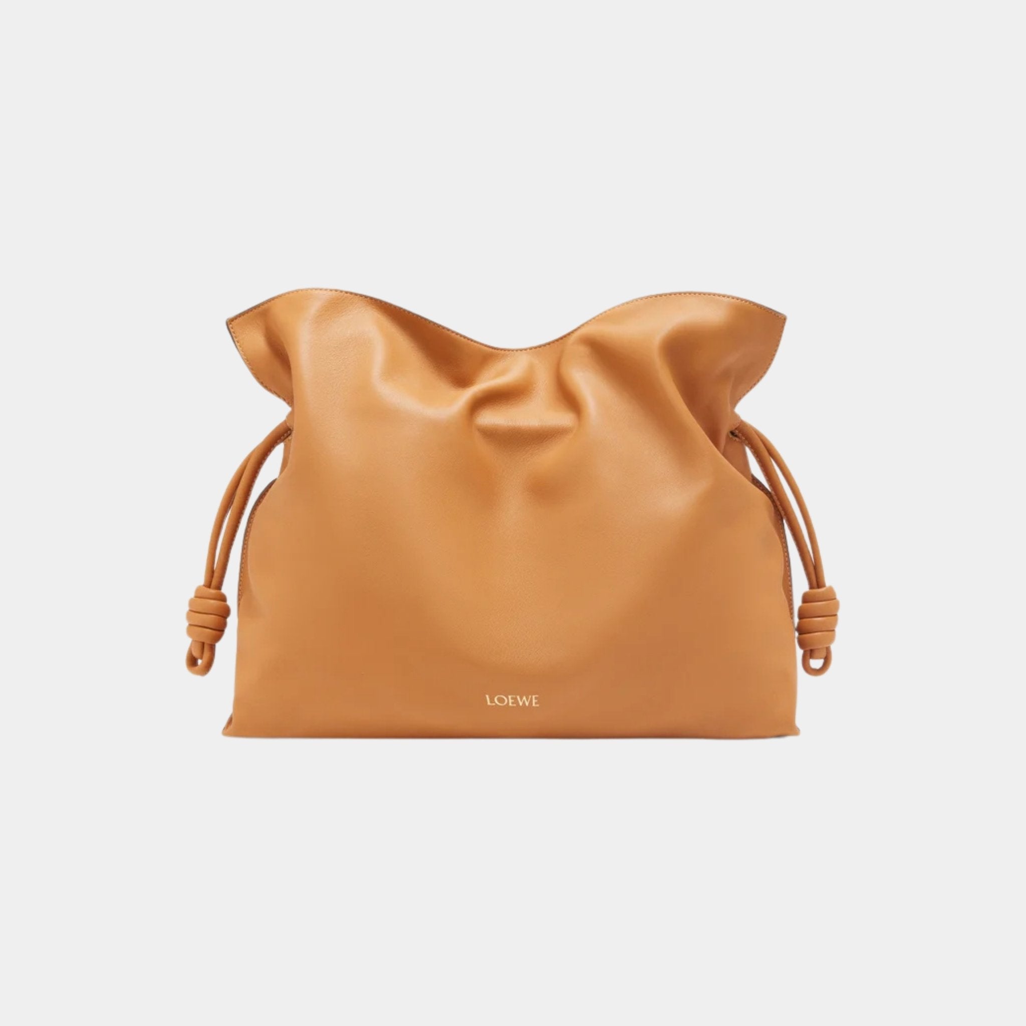 Large Flamenco Clutch Nappa Calf Leather