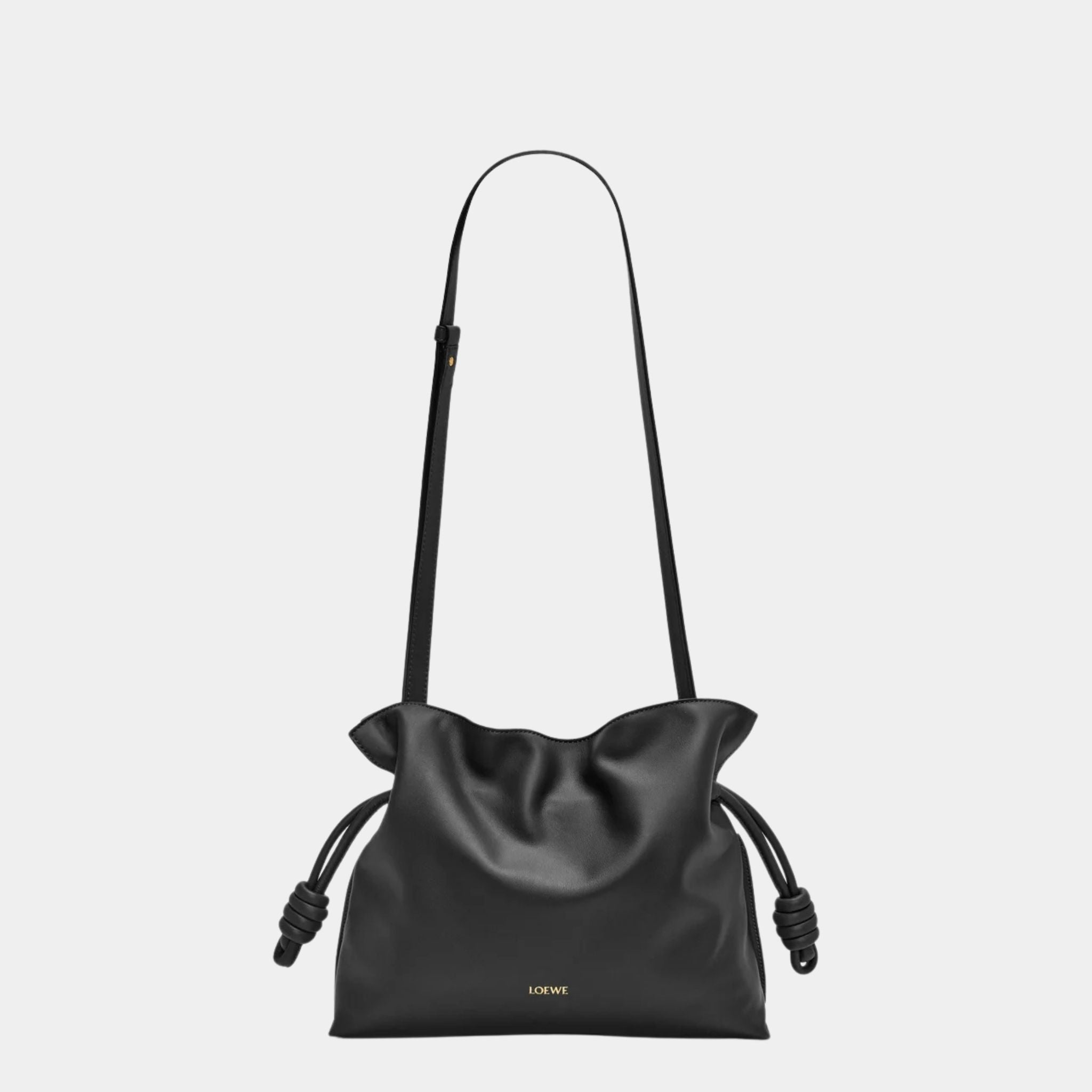 Medium-sized Flamenco Clutch Nappa Calf Leather