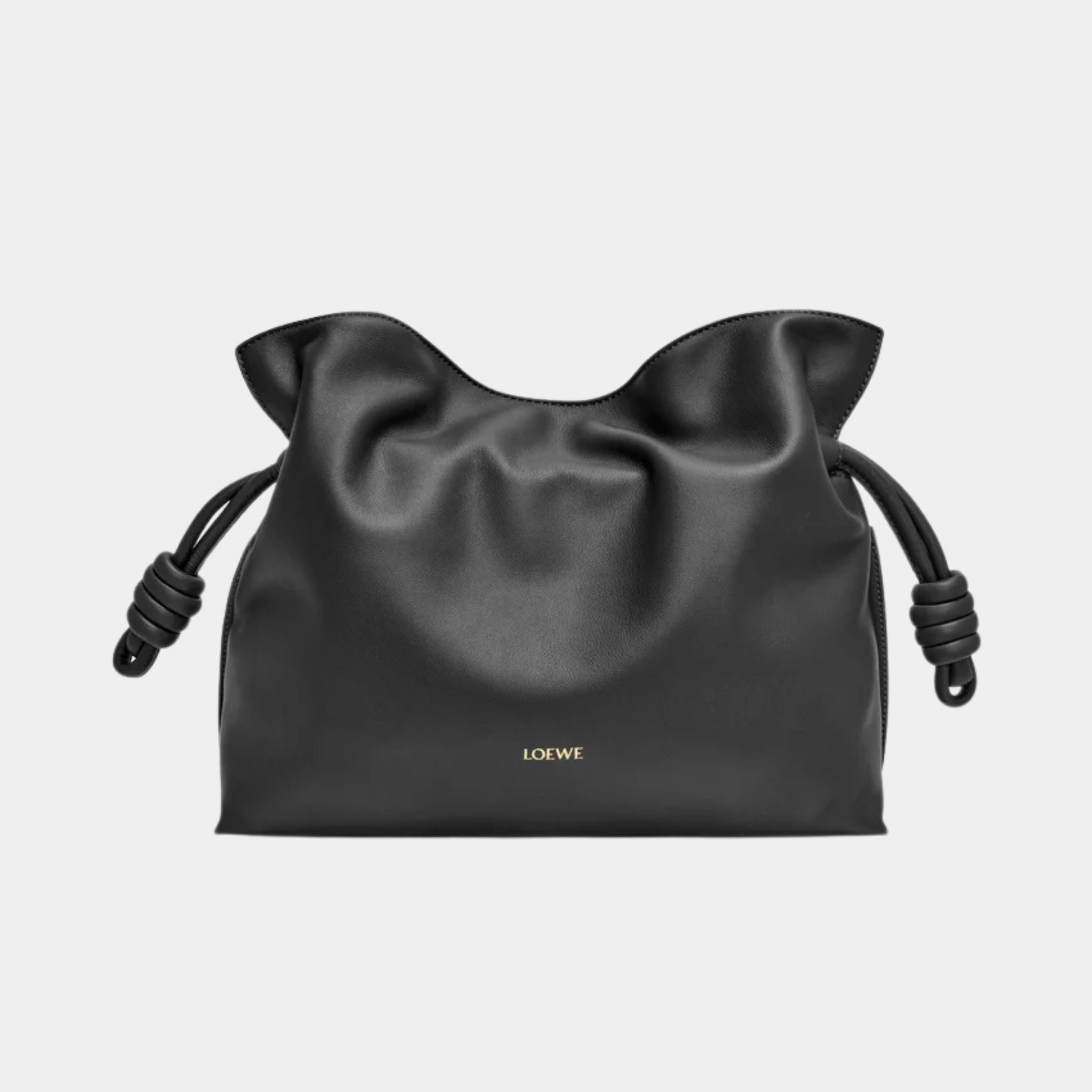 Medium-sized Flamenco Clutch Nappa Calf Leather