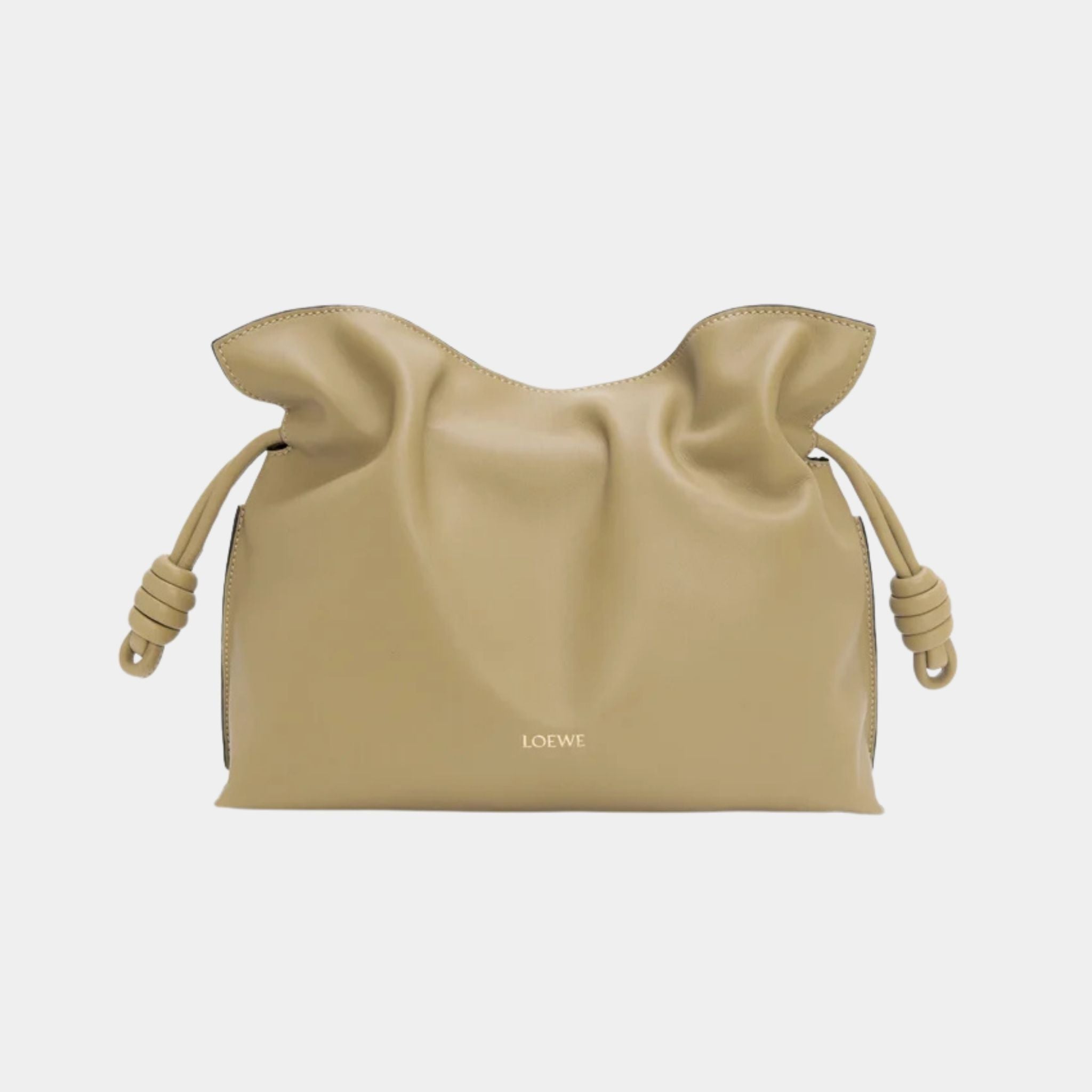 Medium-sized Flamenco Clutch Nappa Calf Leather