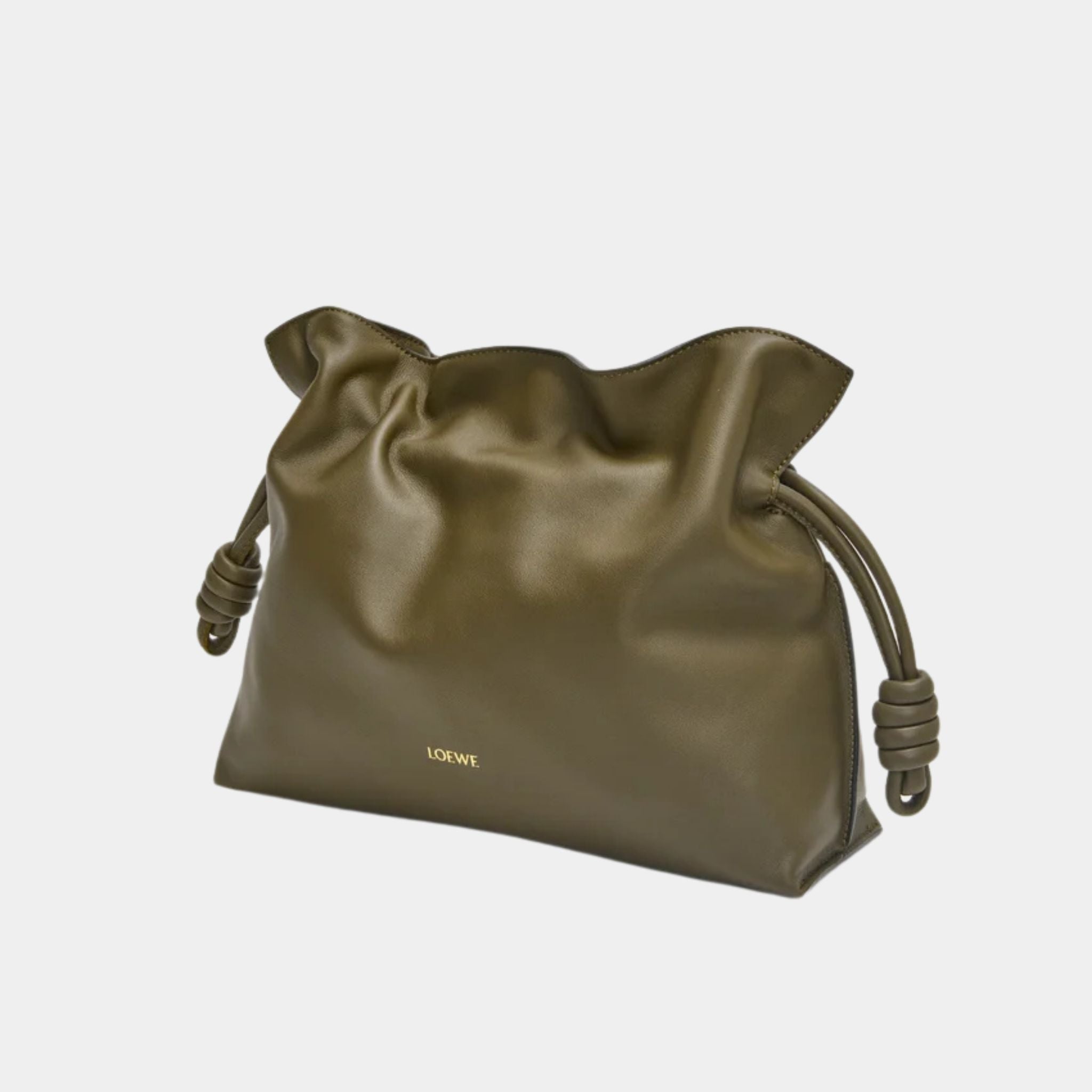 Medium-sized Flamenco Clutch Nappa Calf Leather