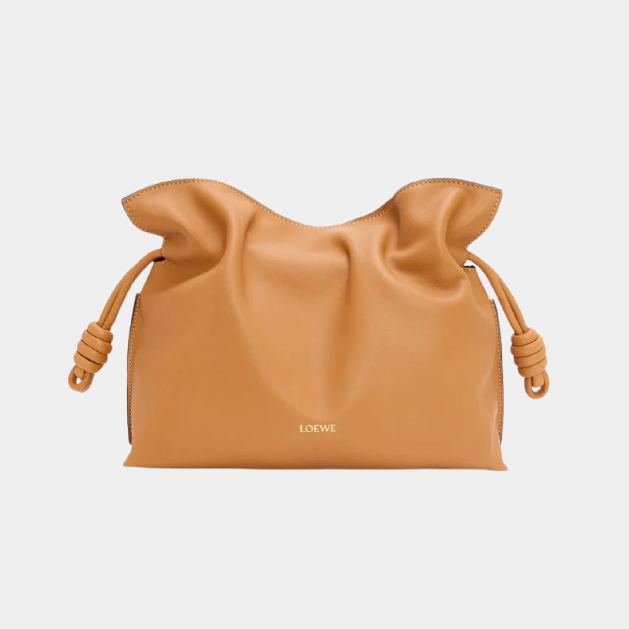 Medium-sized Flamenco Clutch Nappa Calf Leather