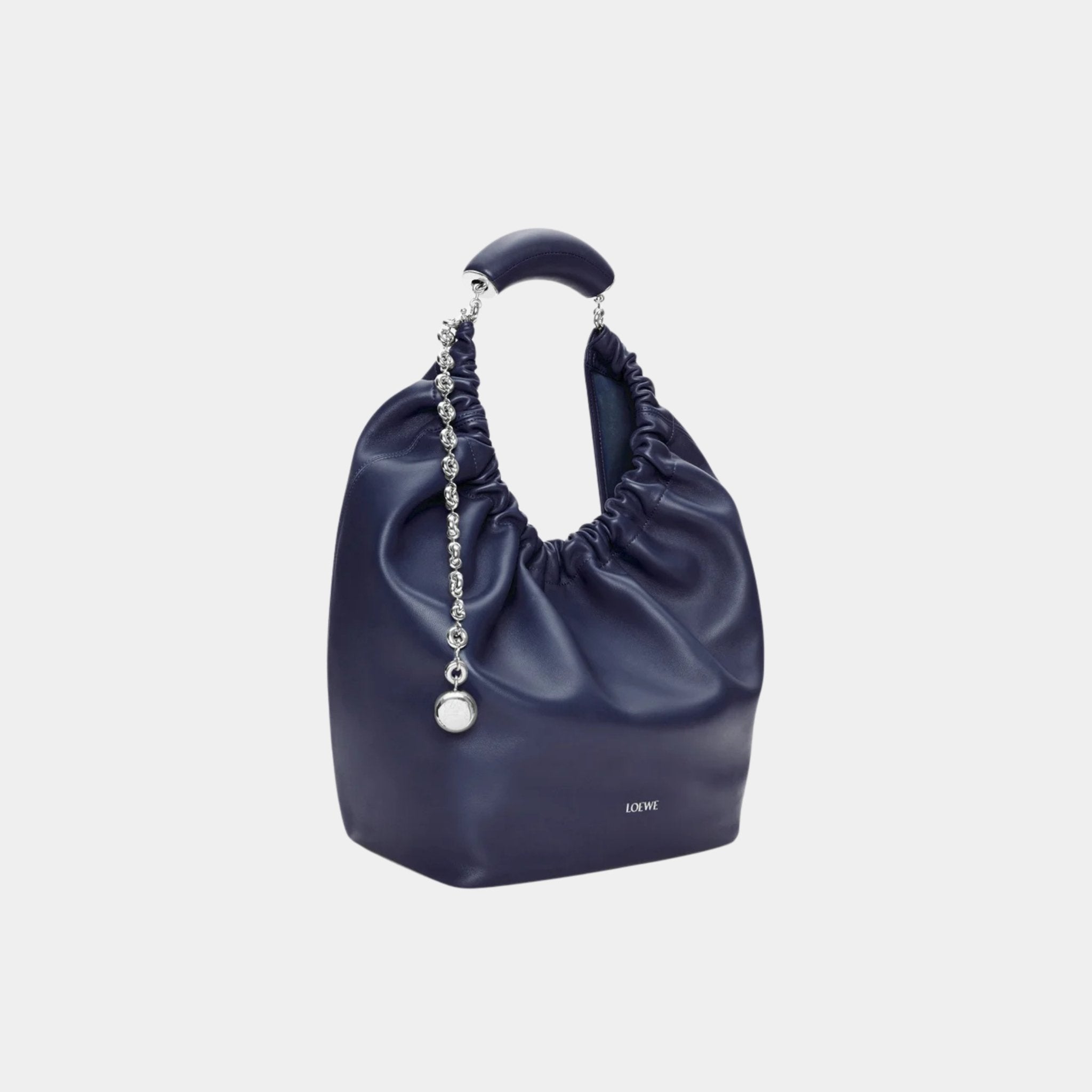 Medium-sized Squeeze Bag Velvety Nappa Lambskin