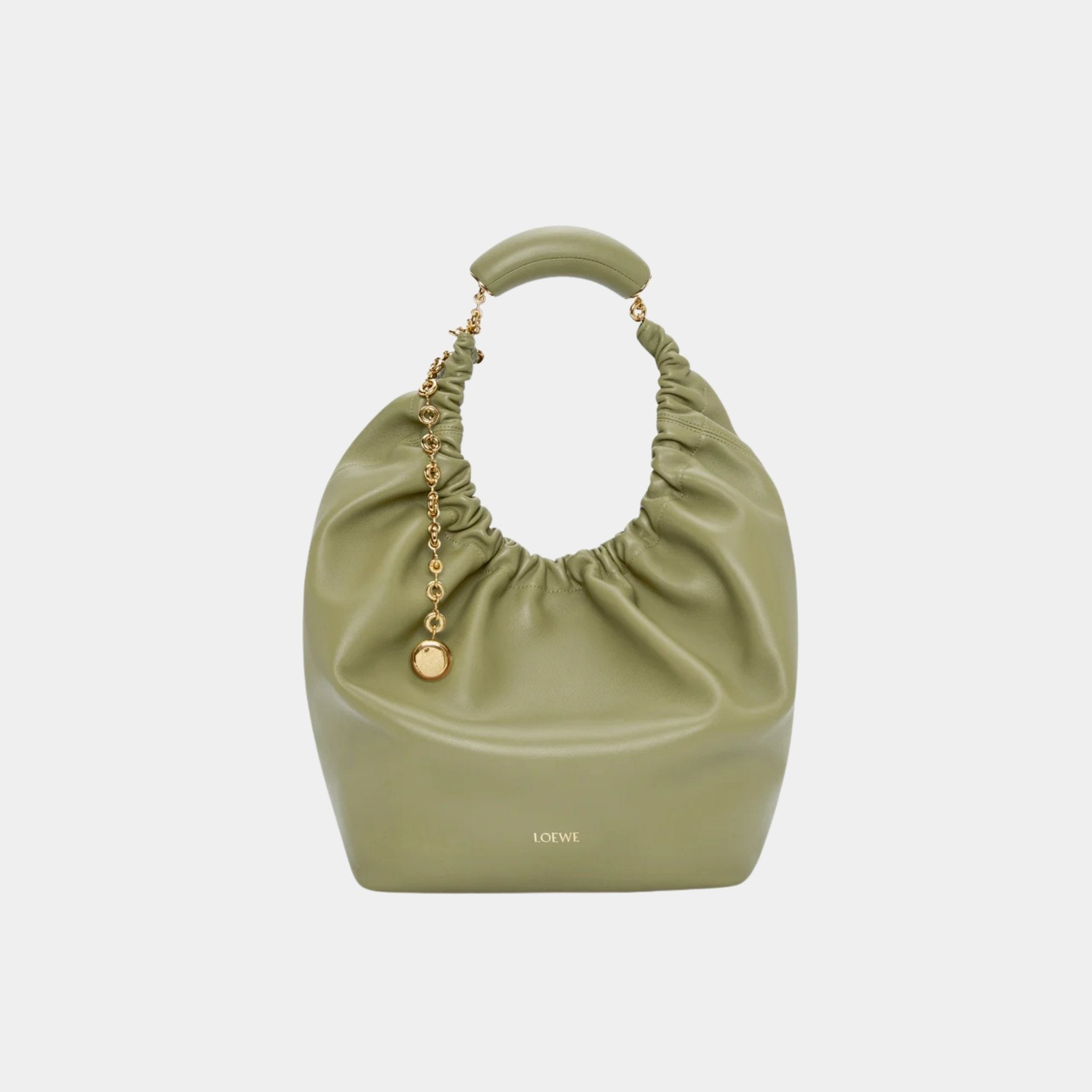 Medium-sized Squeeze Bag Velvety Nappa Lambskin