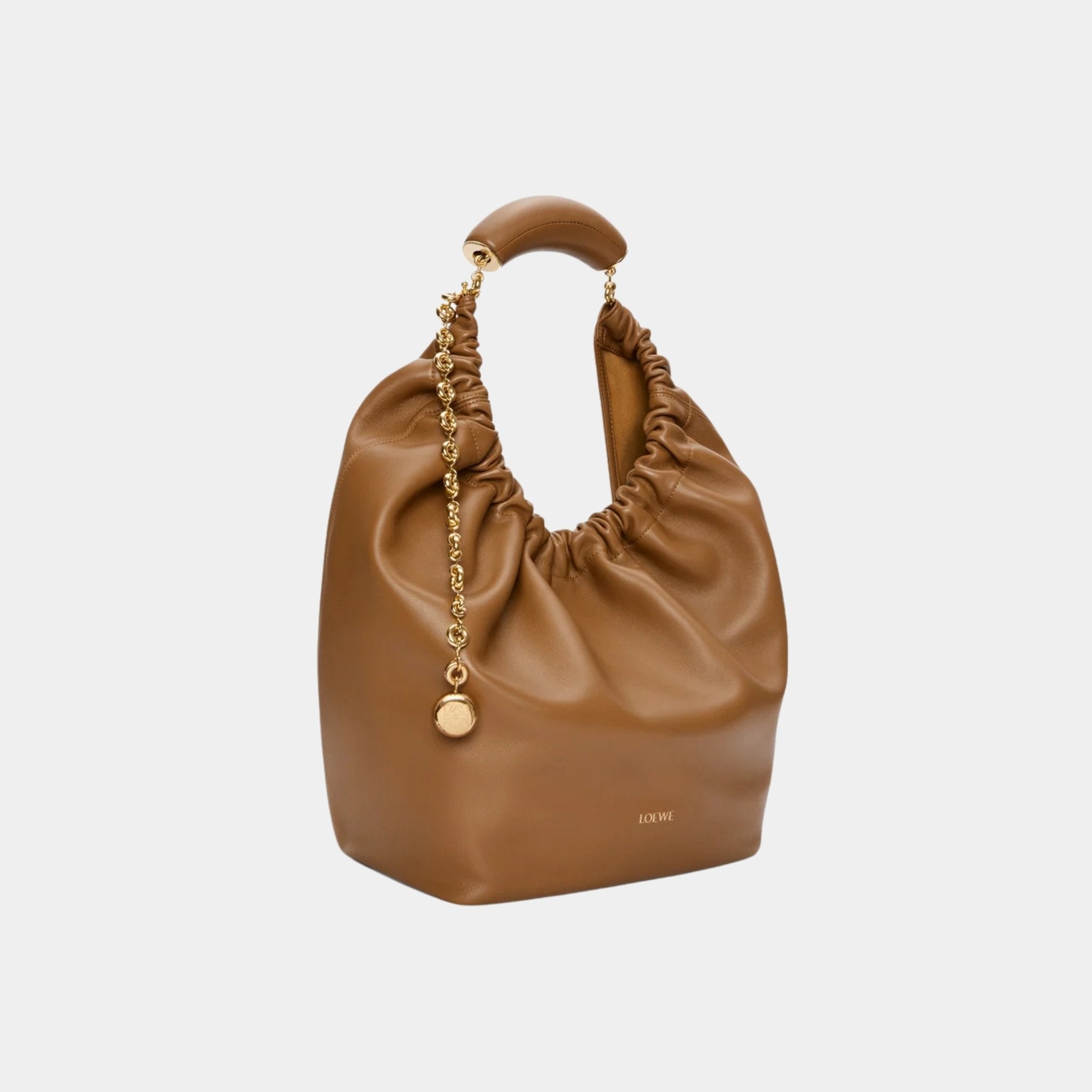 Medium-sized Squeeze Bag Velvety Nappa Lambskin