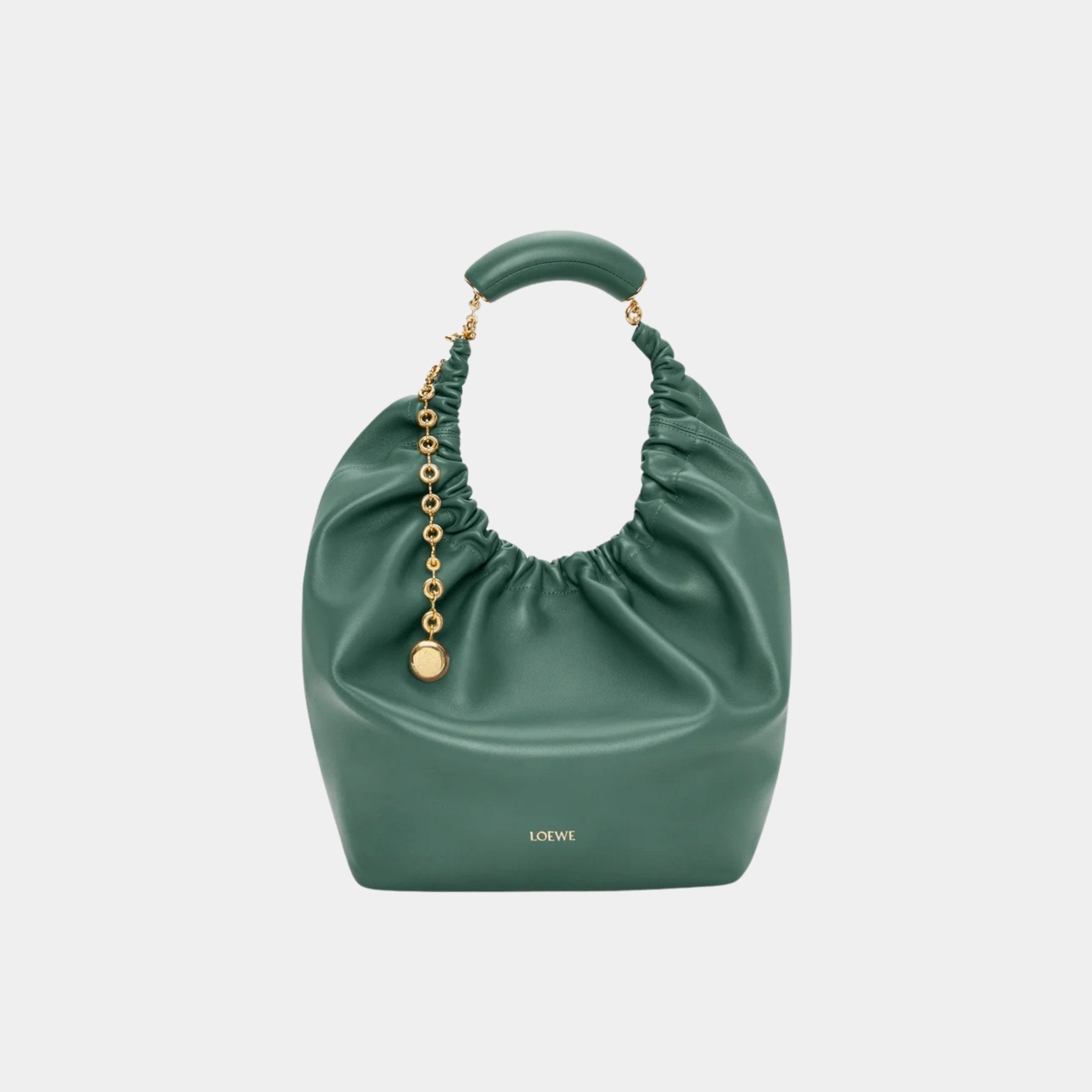 Medium-sized Squeeze Bag Velvety Nappa Lambskin