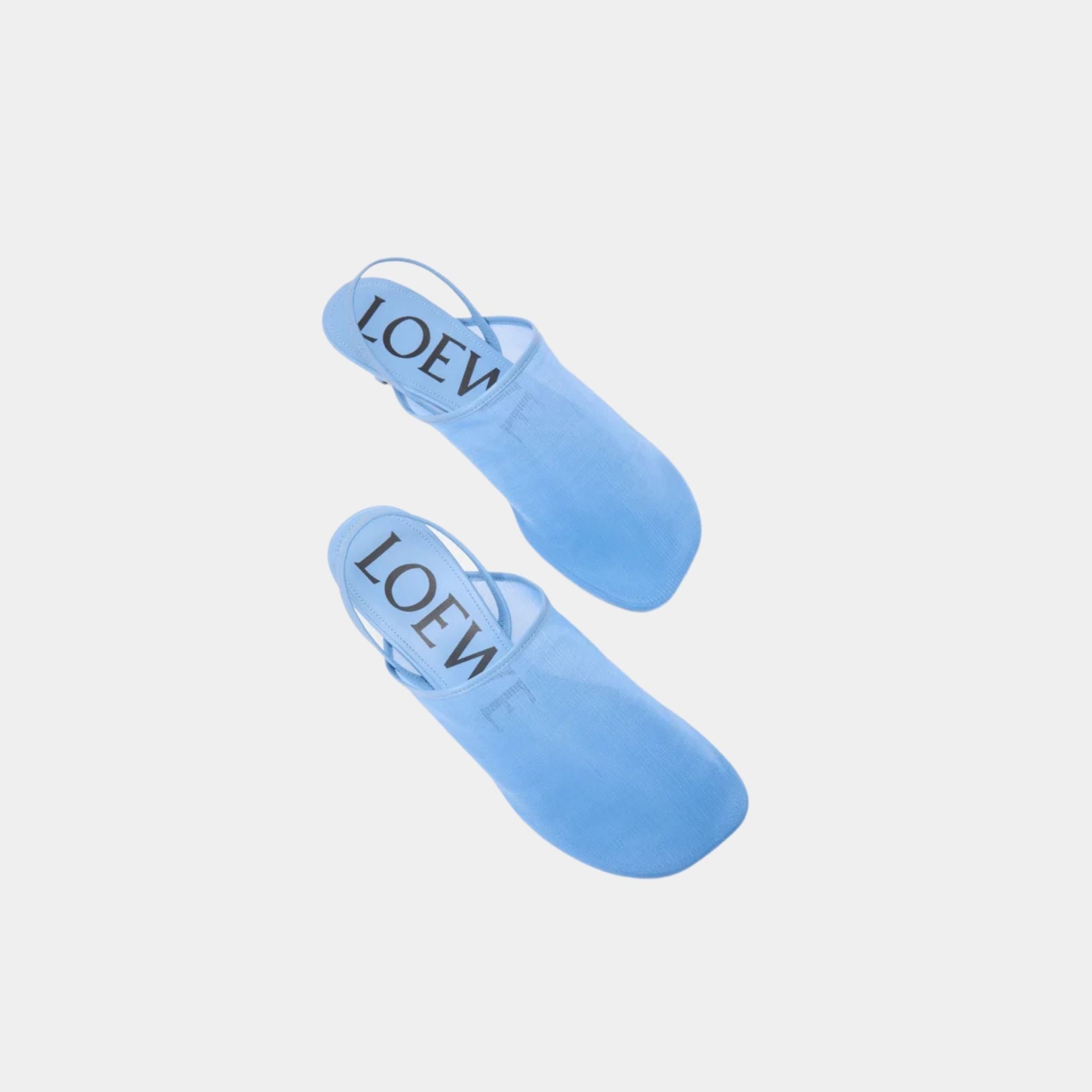 Petal Slingback Heel Sandal In Mesh