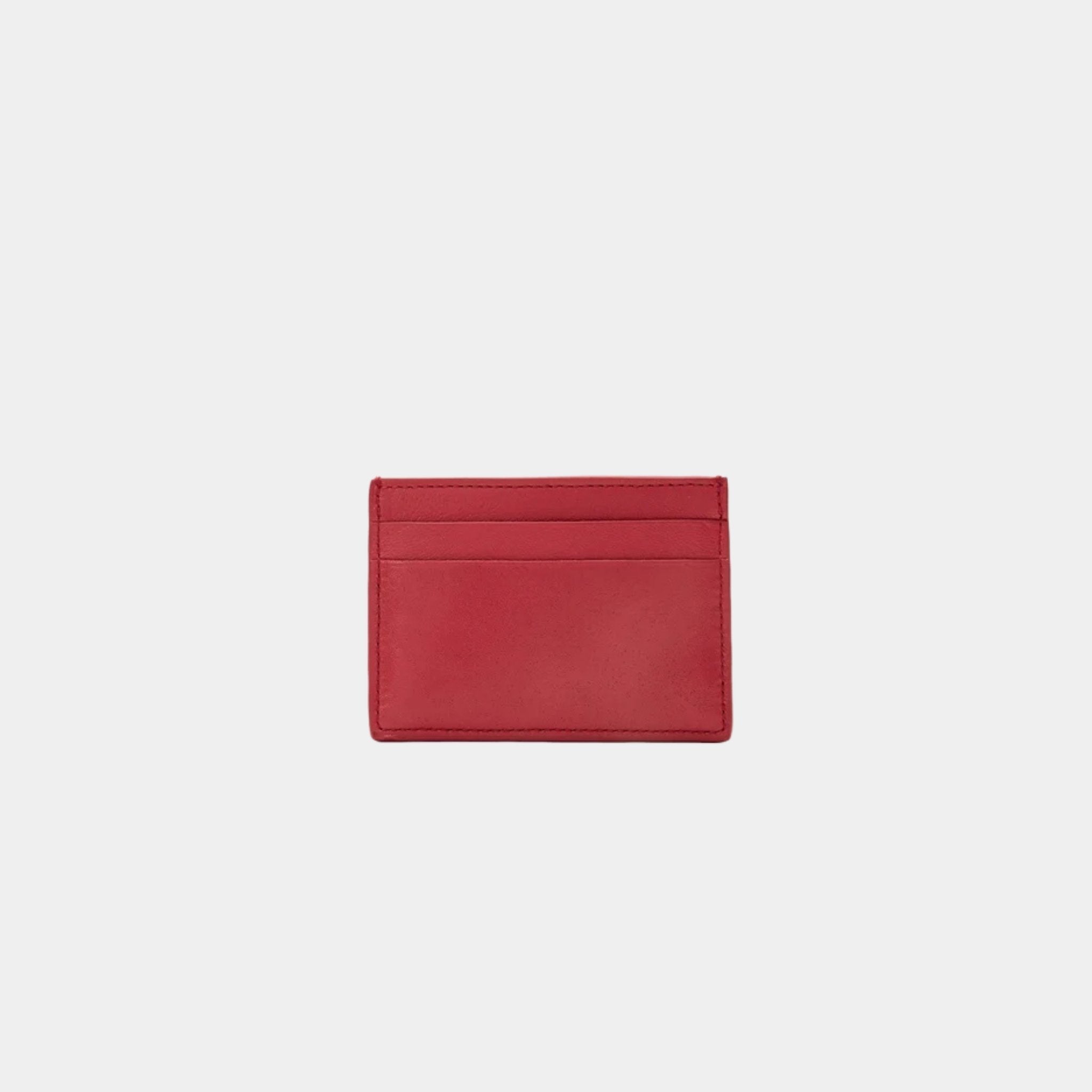 Puffer Anagram Plain Cardholder In Shiny Nappa Calfskin