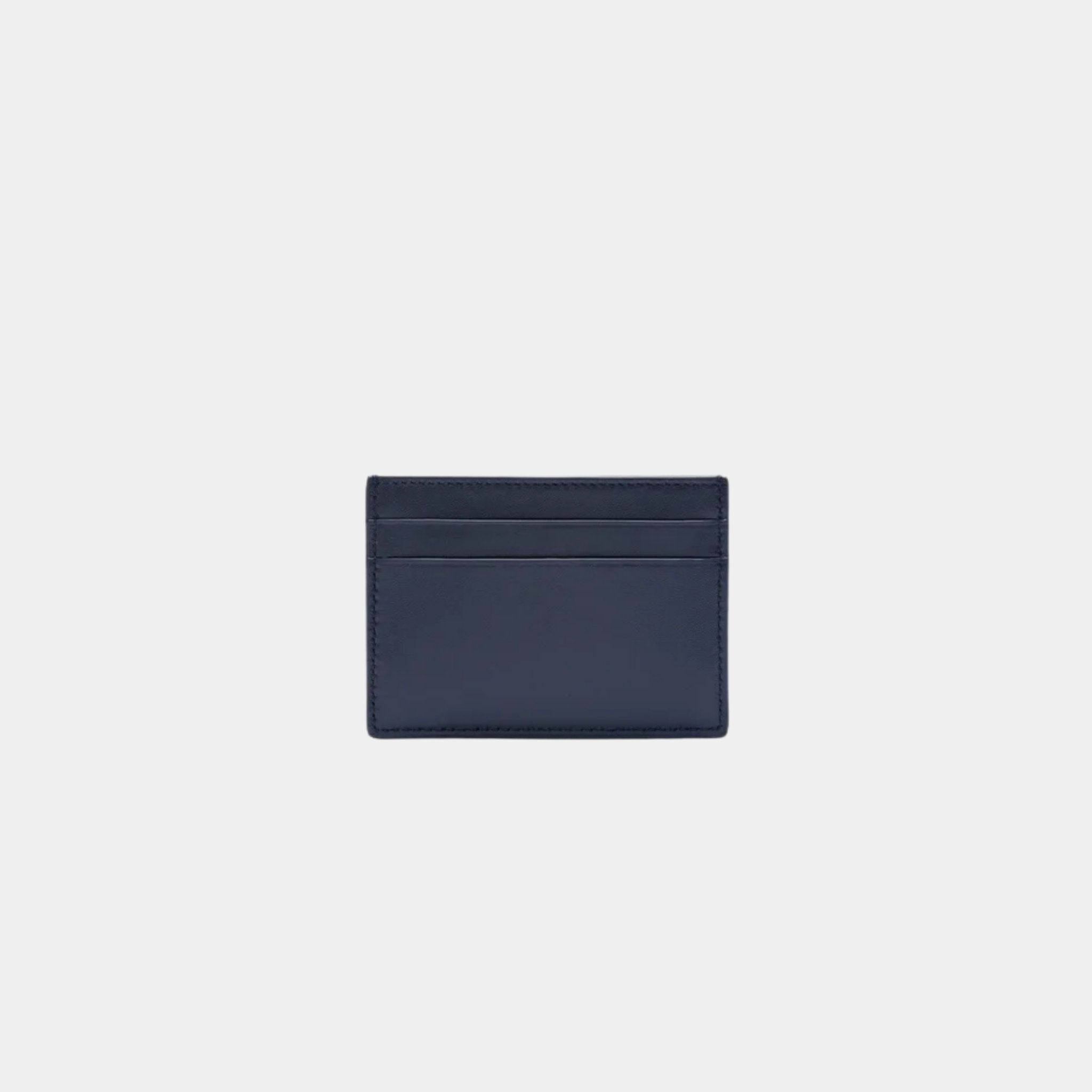Puffer Anagram Plain Cardholder In Shiny Nappa Calfskin