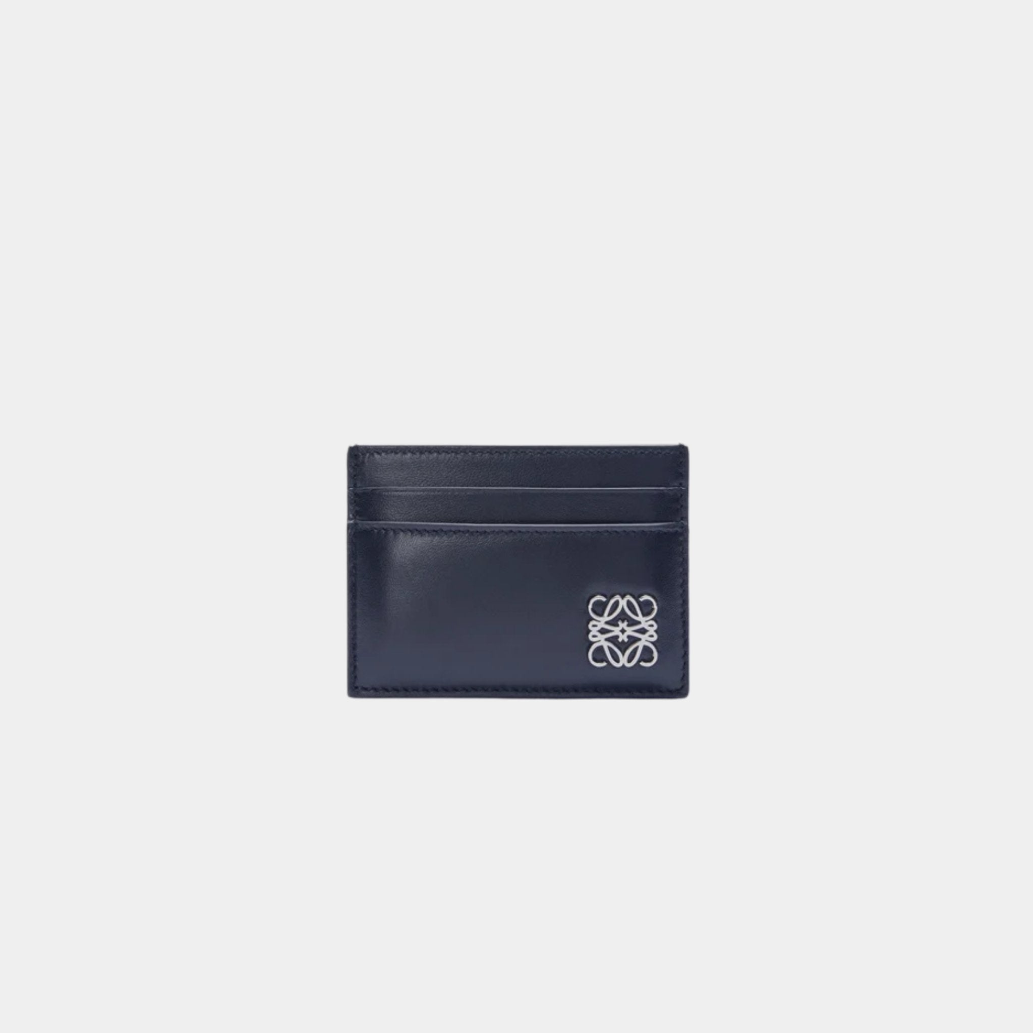 Puffer Anagram Plain Cardholder In Shiny Nappa Calfskin